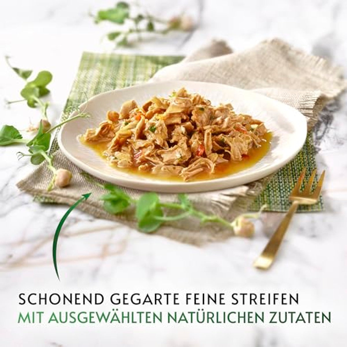 Gourmet Nature's Creations natvoer kattenvoer kip en kalkoen 48 x 85 g - 3-pack