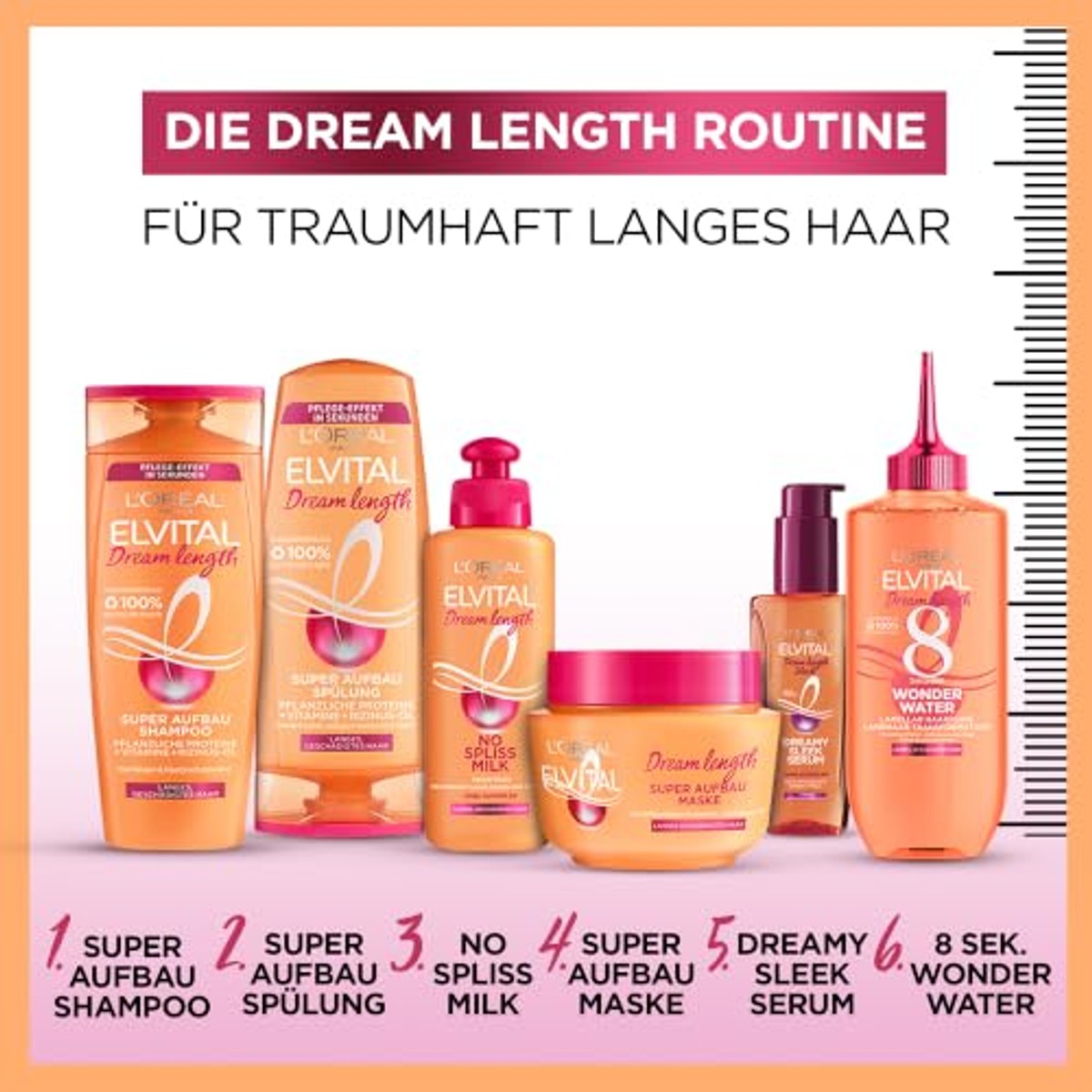 L'Oréal Paris Elvital Dream Length No Spliss Melk 200 ml – L'Oreal Paris