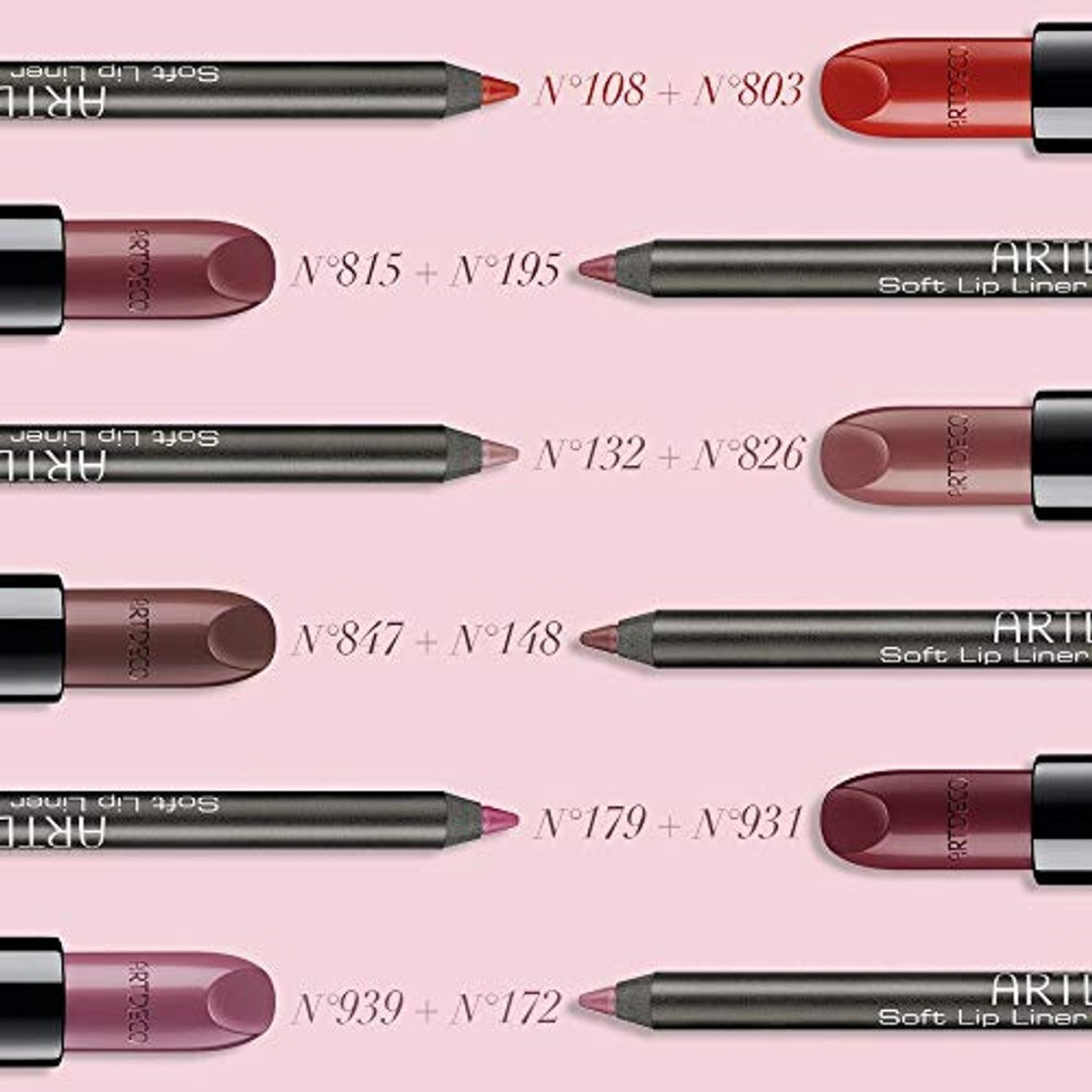 ARTDECO Zachte lipliner waterdicht | Waterbestendige, langdurige lipcontourstift, 1 x 1,2 g – Artdeco