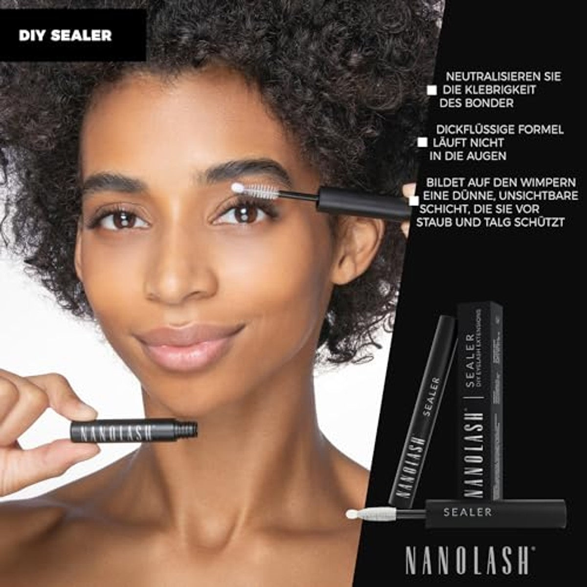 Nanolash Sealer voor Clusterwimpers 5 ml - 3-pack – foto 5
