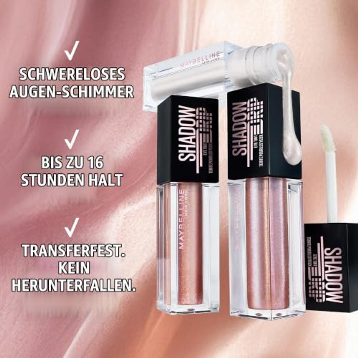 MAYBELLINE Chroma Liquid Eyeshadow Amethist 5 ml - 6 stuks