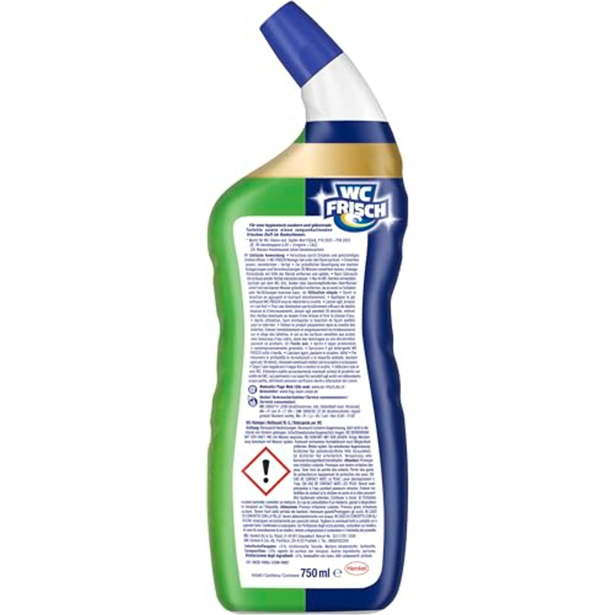 WC-Frisch Wc-reiniger Gel Lemon 3 x 750 ml - Voordeelverpakking