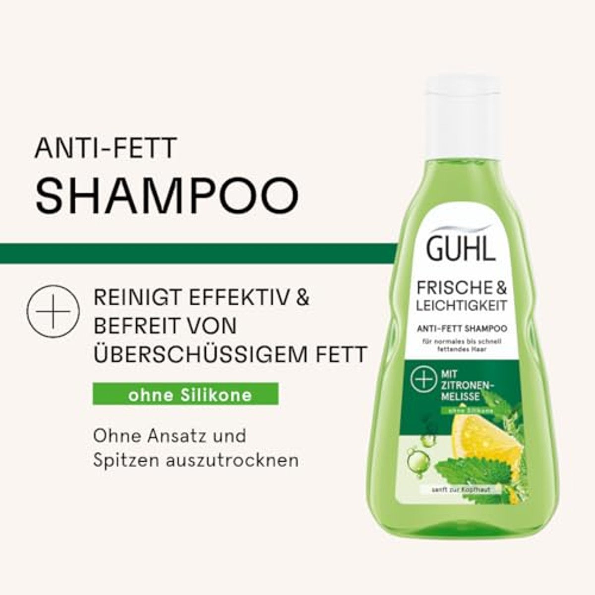 Guhl Frisse & lichtheid anti-vet shampoo 4 x 250 ml – Guhl