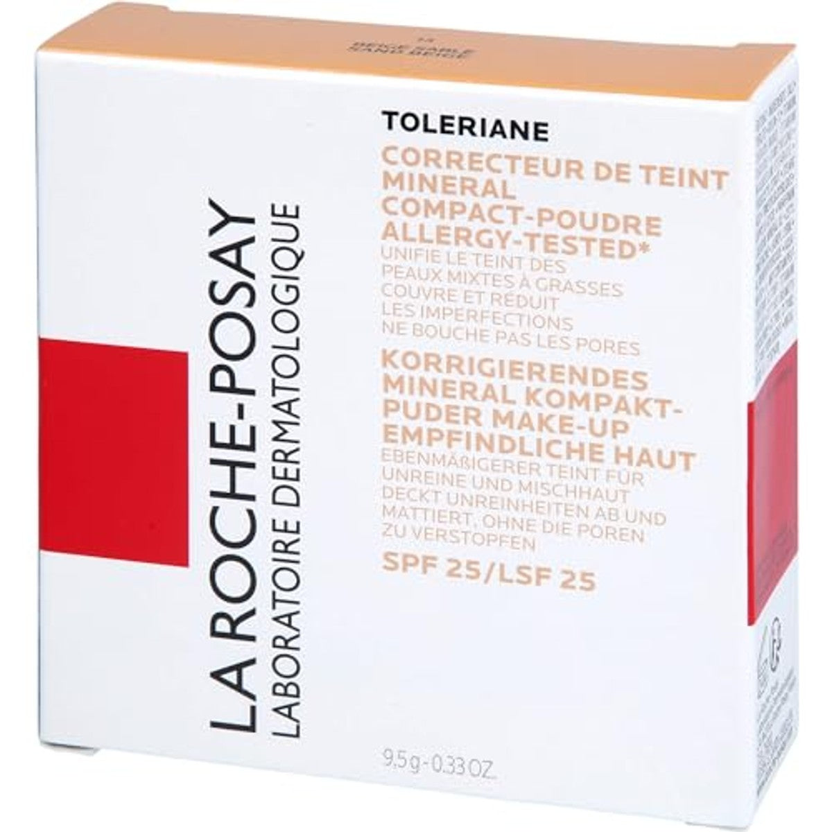 La Roche-Posay Toleriane Mineral Compact Poeder Beige Sable nr. 13, 9 g