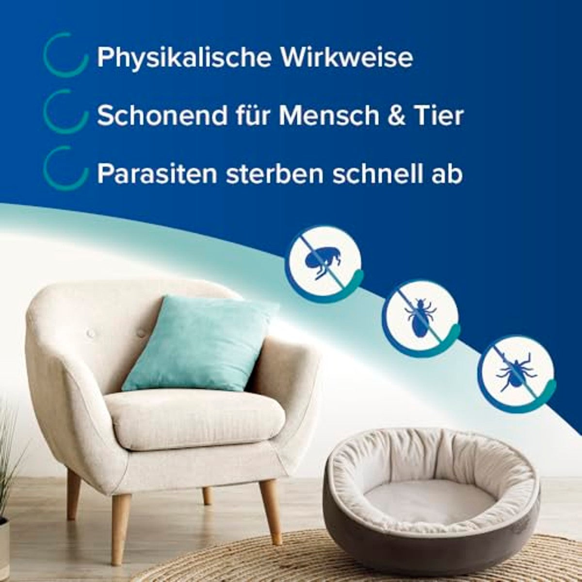 Beaphar Dimethicare mini-vernevelaar tegen ongedierte, 2 x 75 ml - 6-pack – foto 5