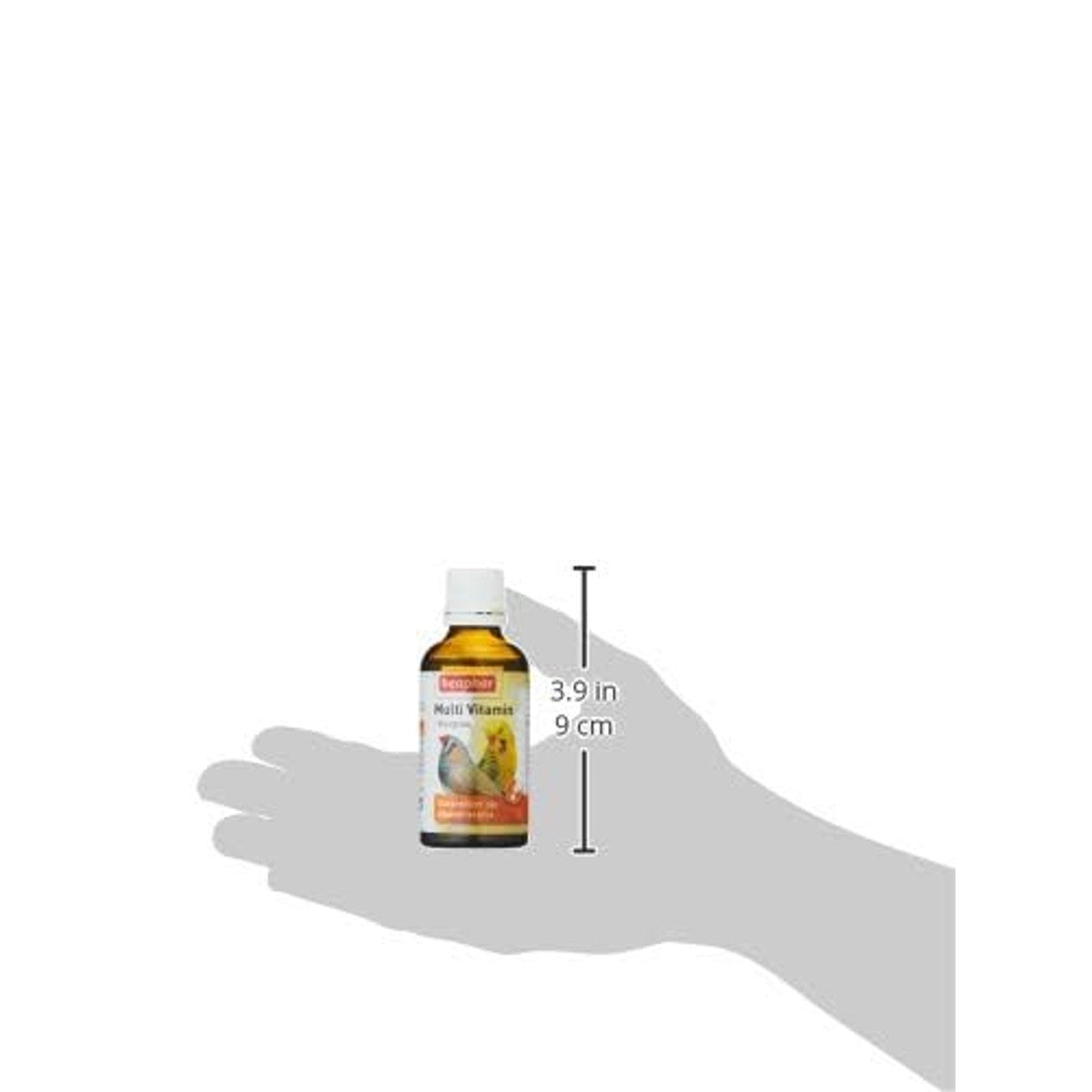 Beaphar Multi Vitaminencomplex voedingssupplement vogel 50 ml - 3-pack