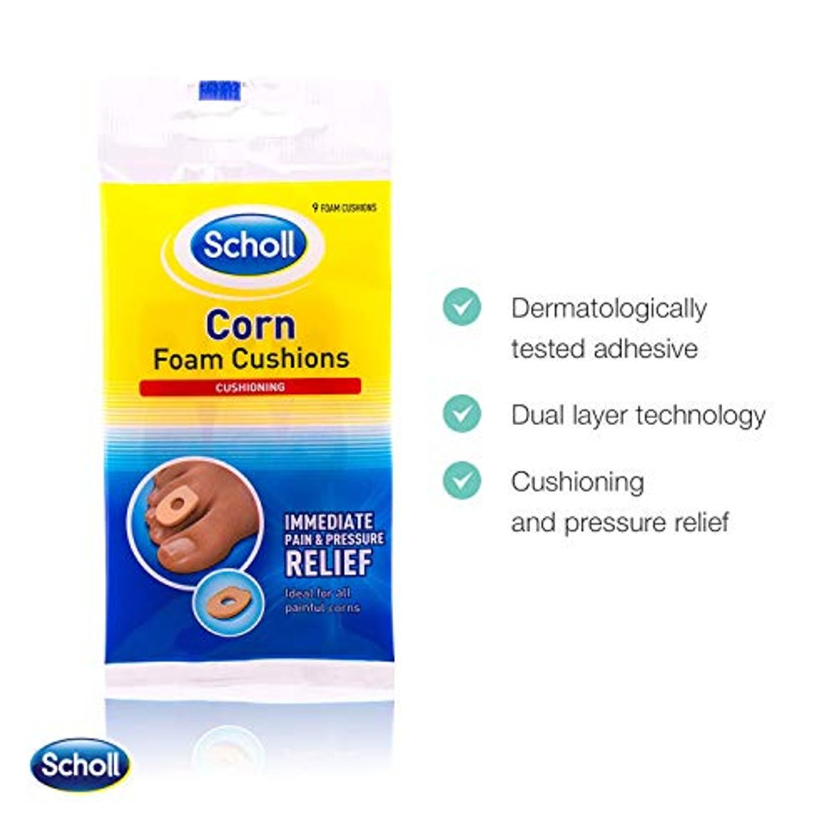 Dr. Scholl's drukbeschermingsschuimpleister 3 x 54 stuks - Voordeelverpakking