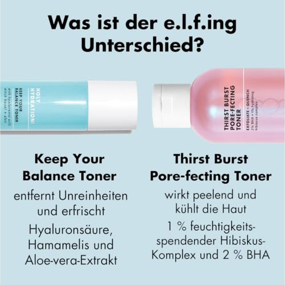 e.l.f. Thirst Burst Pore-fecting Toner - 6 stuks
