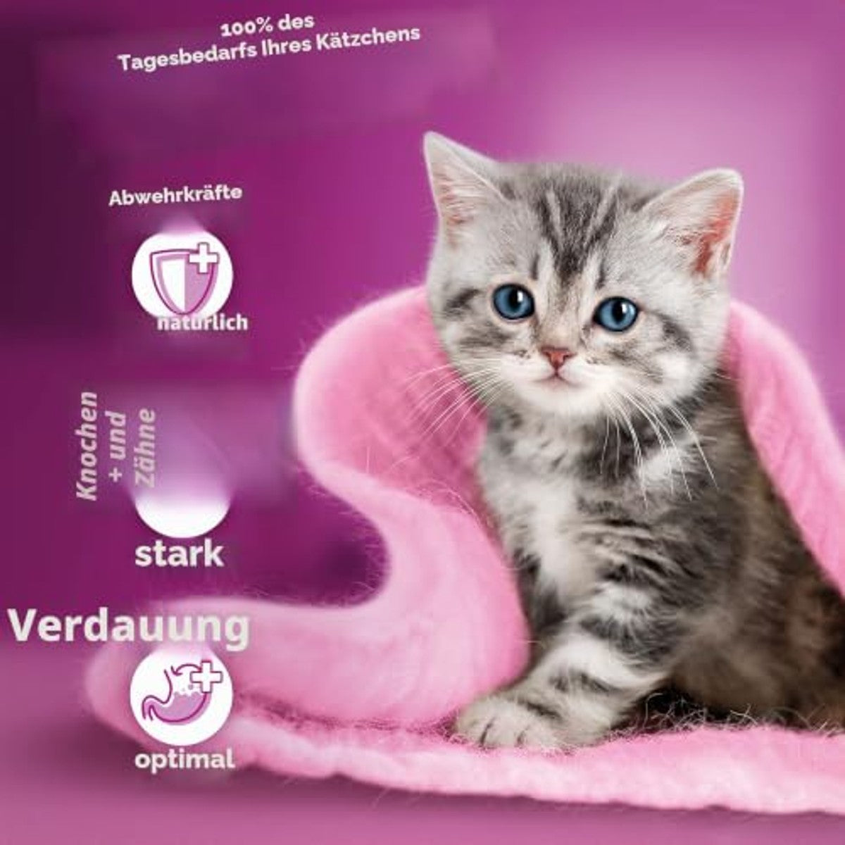Whiskas Junior Classic natvoer kattenvoer 52 x 85 g - 3-pack