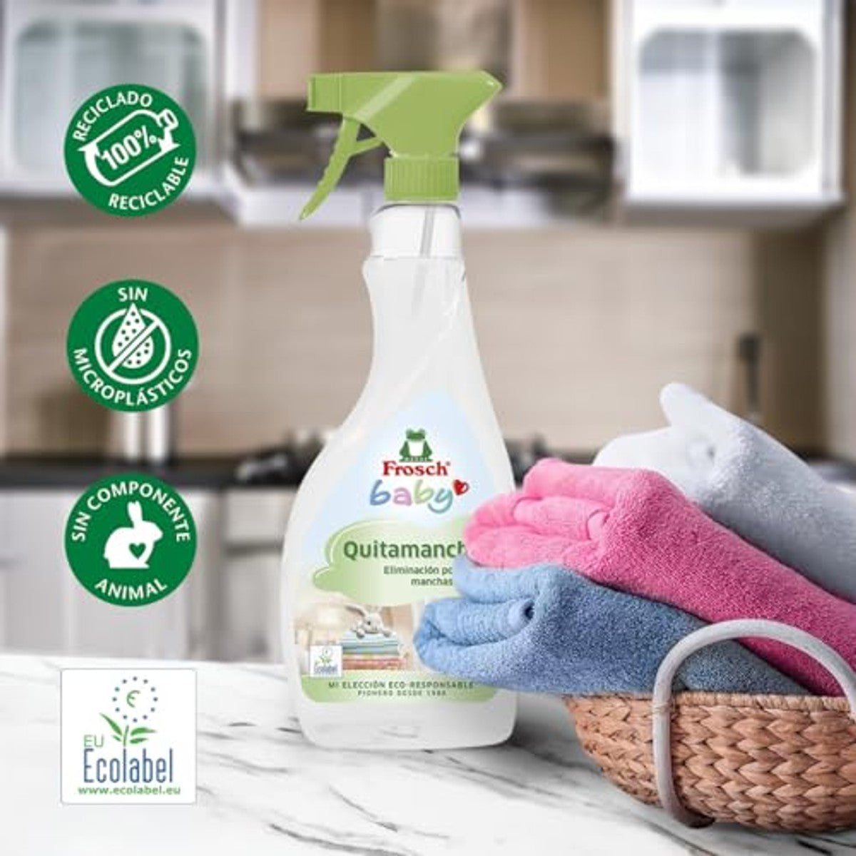FROSCH Baby Ecológico Quitamanchas 500 ml – FROSCH