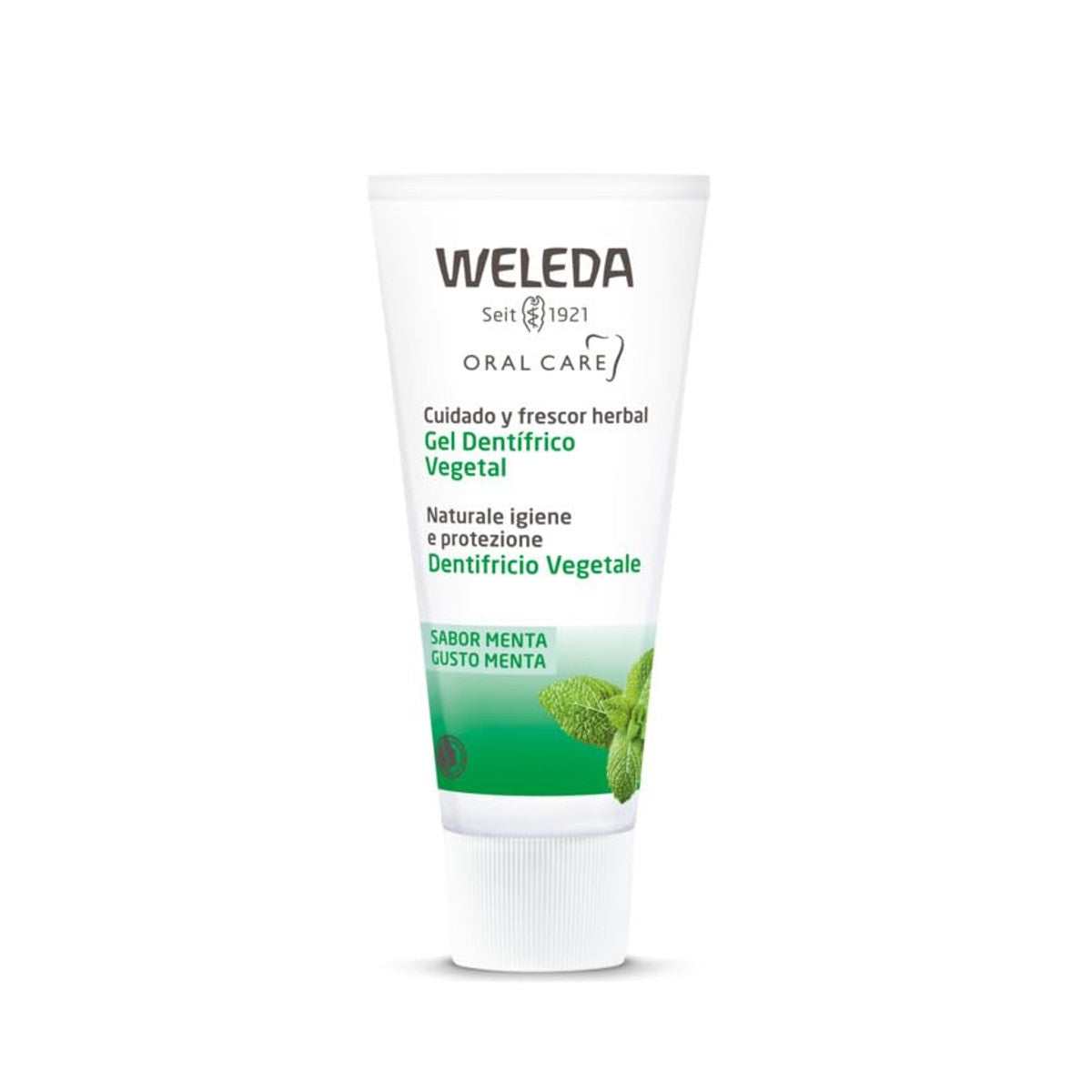 Weleda Planten Tandpasta zonder Fluoride 75 ml - 3-pack