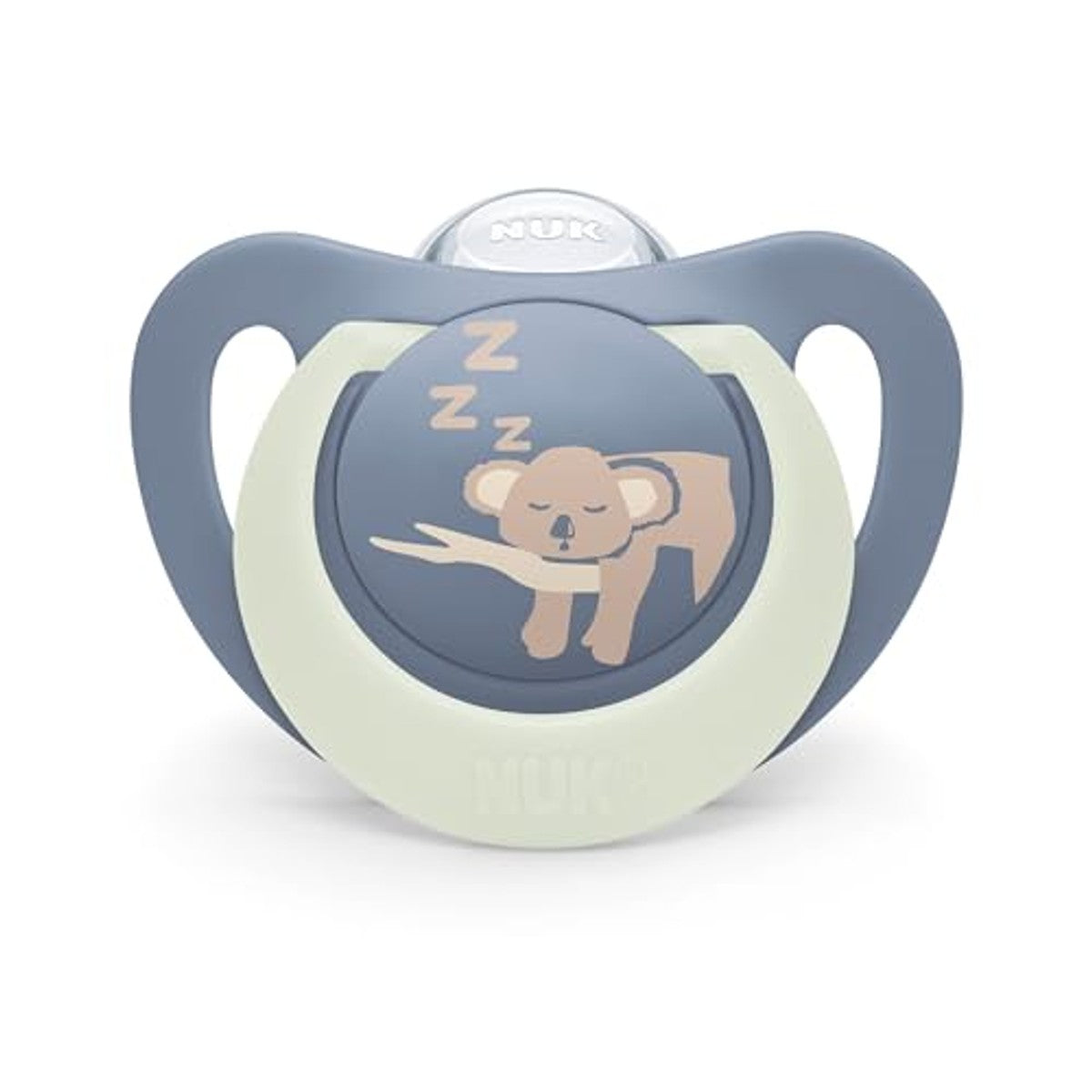 NUK Star Baby Day & Night fopspeen Siliconen Blue Koala 2-delig - 3-pack