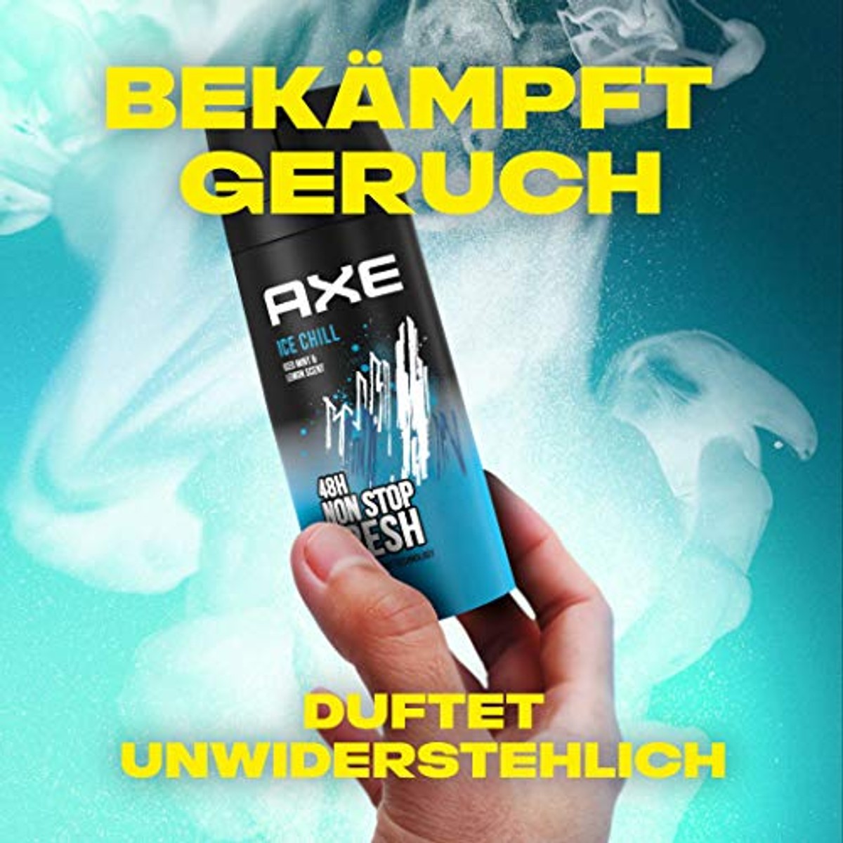 Axe Bodyspray Ice Chill Deo zonder aluminium 3 x 150 ml – Axe