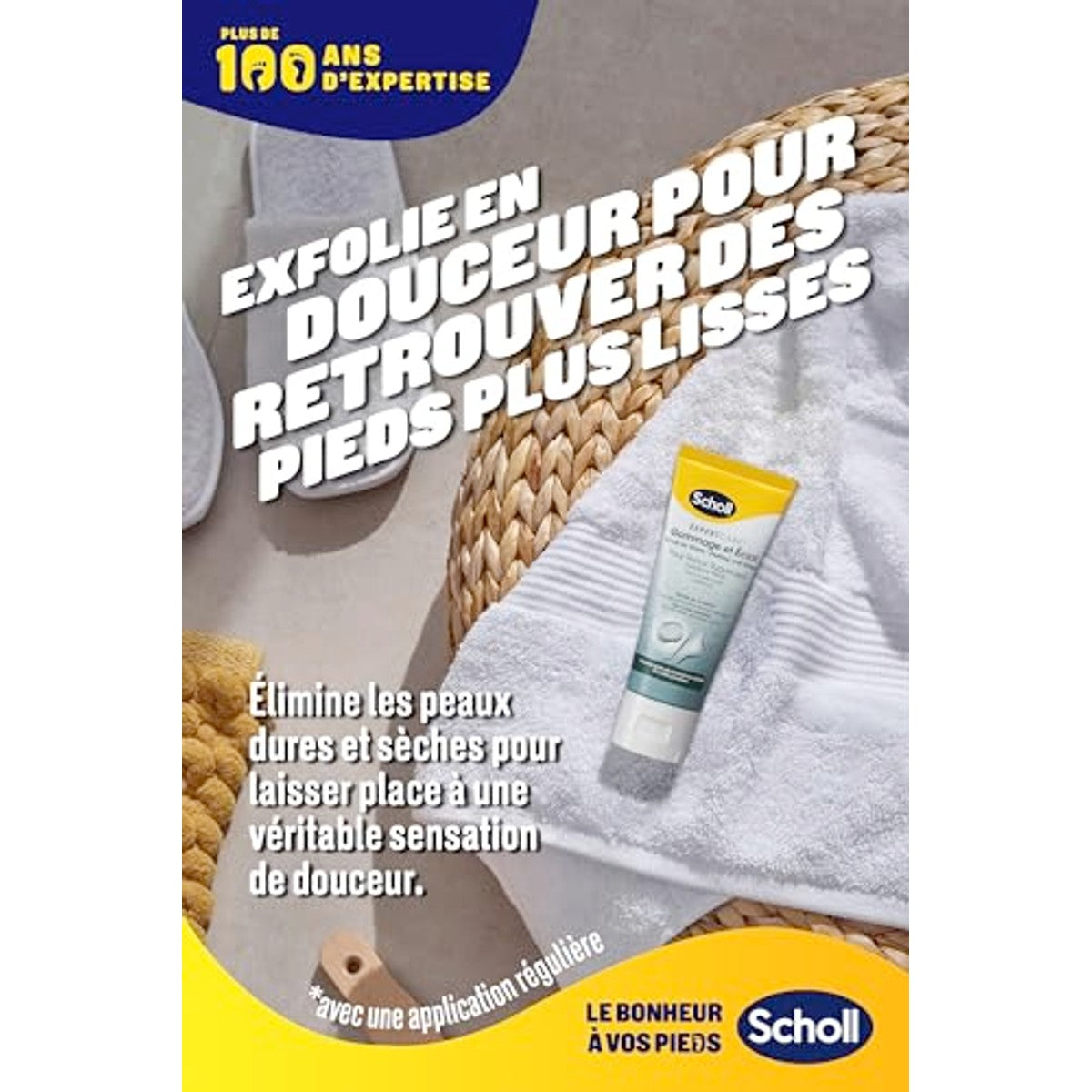 Dr. Scholl's Crème-peeling 3 x 75 ml - Voordeelverpakking – foto 5