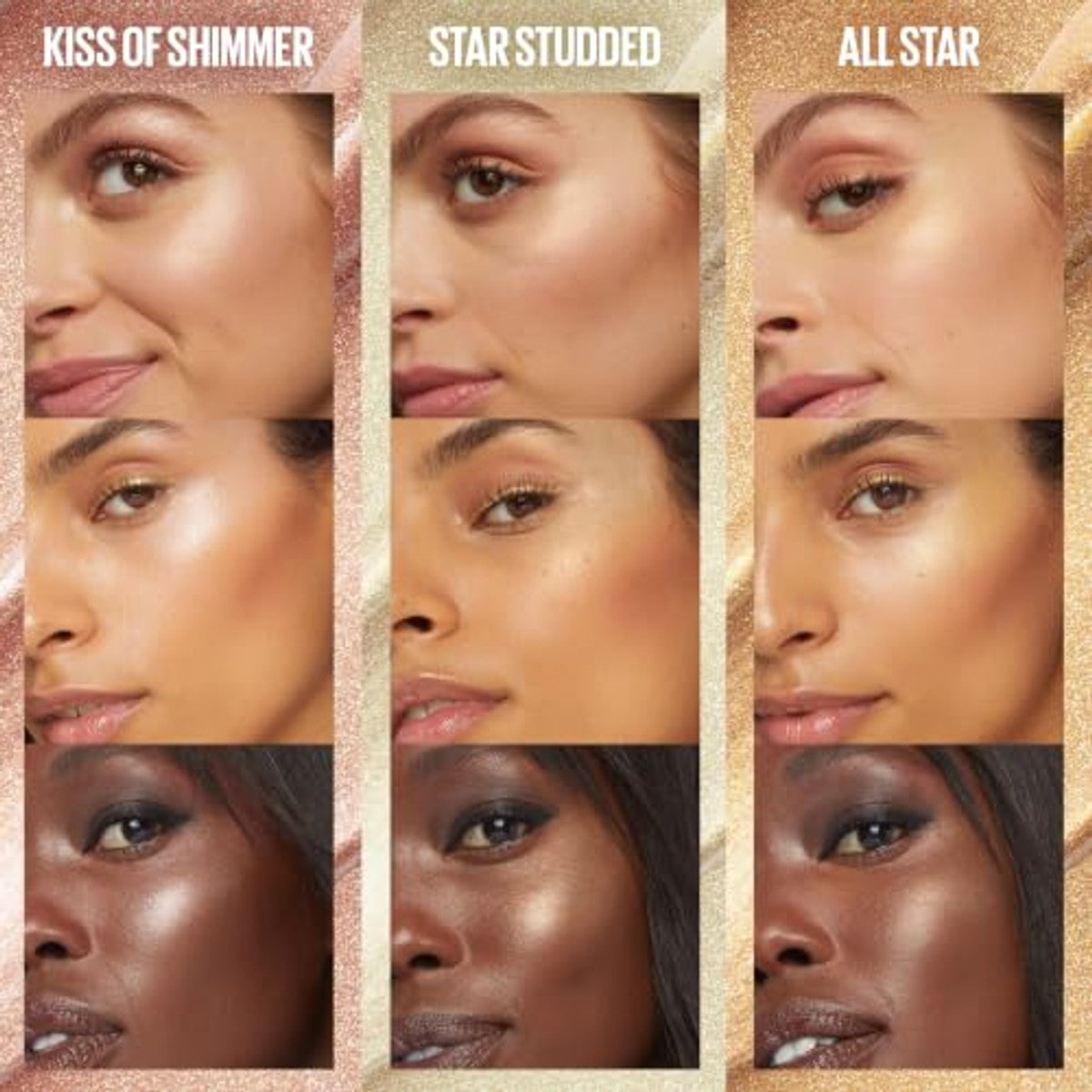 MAYBELLINE Sunkisser Highlighter 20 Kiss Of Shimmer 5,4 ml - 6 stuks