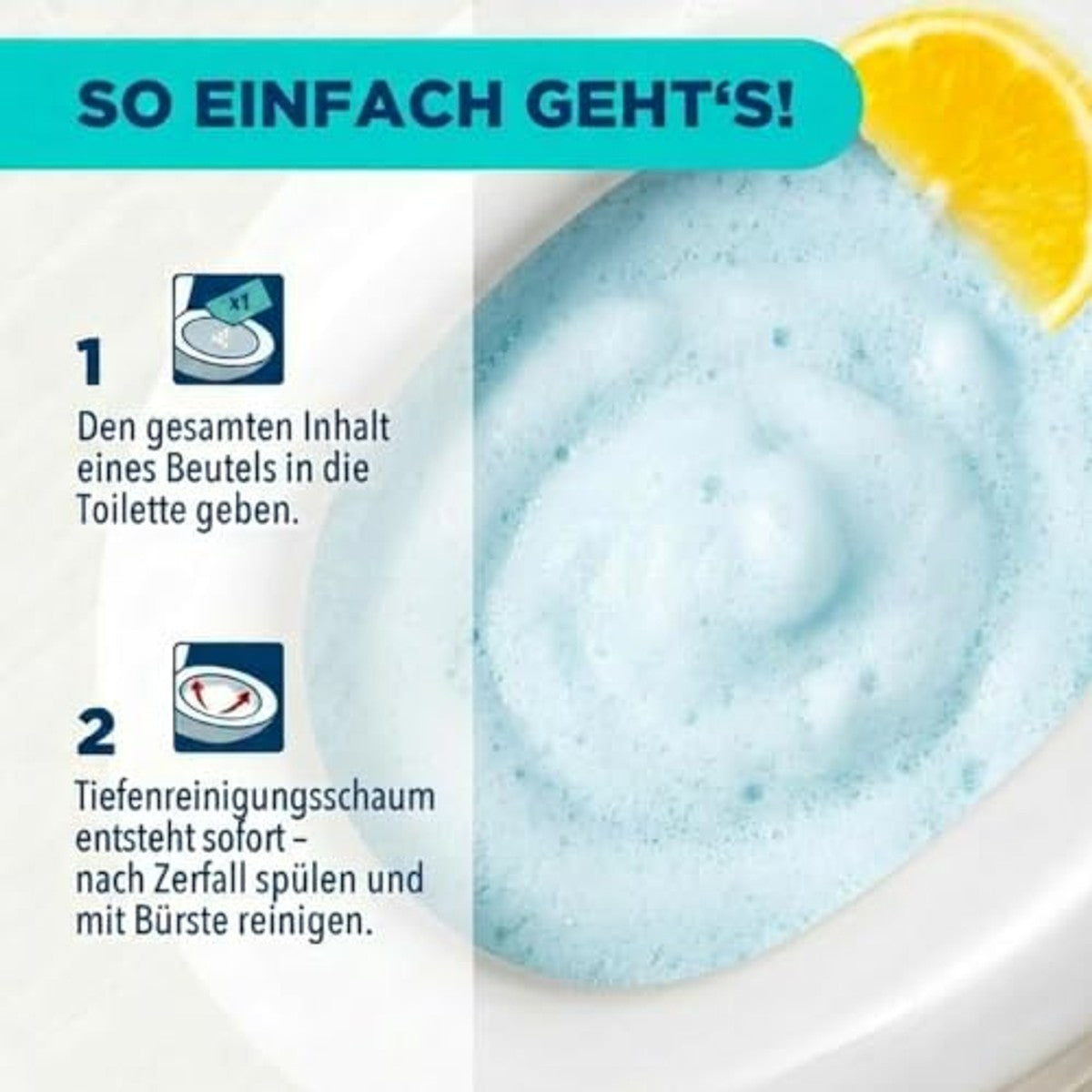 Dr. Beckmann Actieve kool wc-schuim 3 x 100 g – Dr. Beckmann