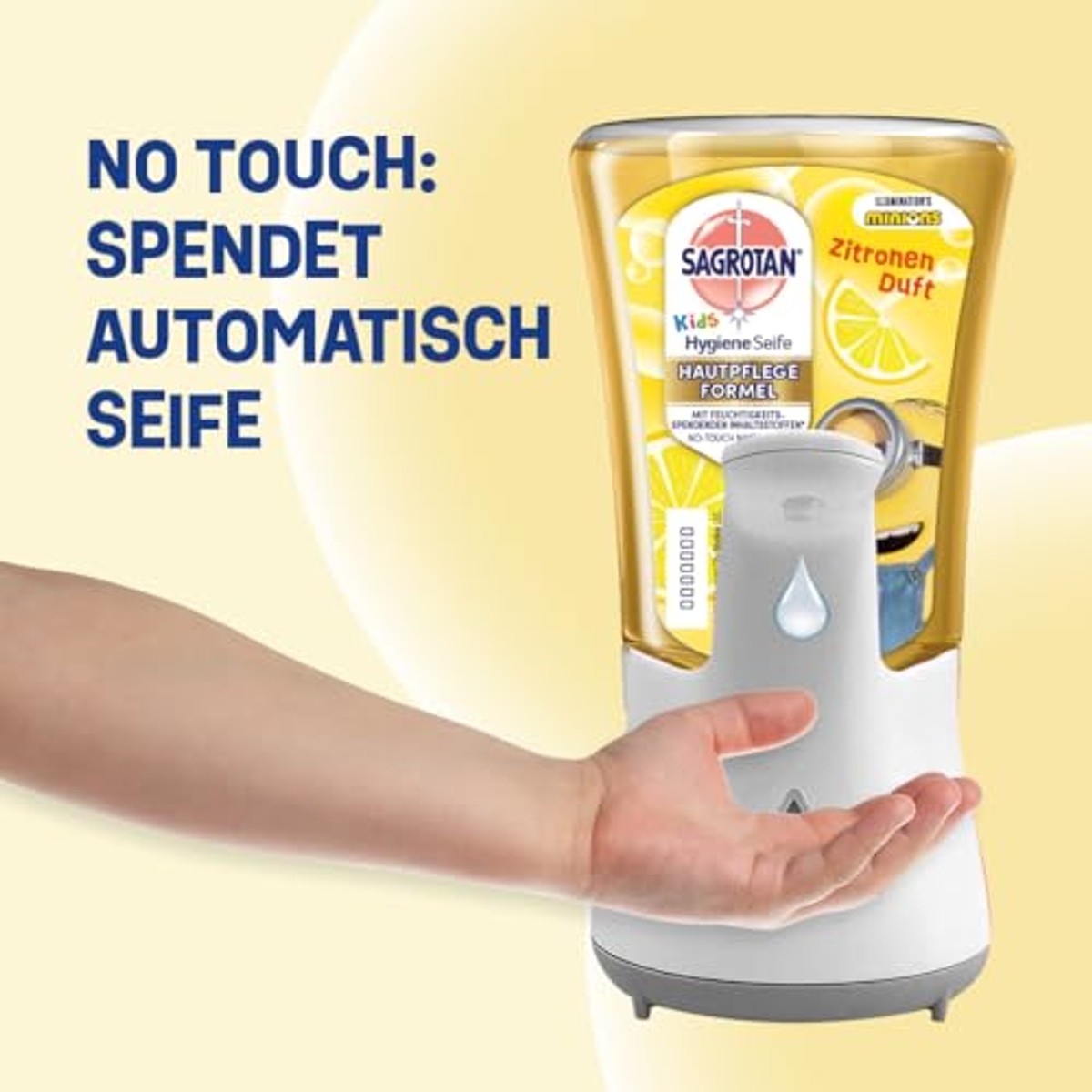 Sagrotan Kids No-Touch Handzeep navulling citroengeur Minions 5 x 250 ml – Sagrotan