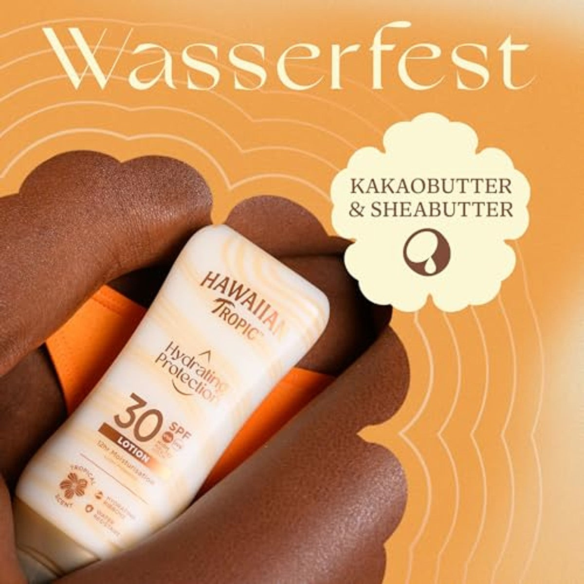 Hawaiian Tropic Hydrating Protection SPF30 3 x 180 ml - Voordeelverpakking