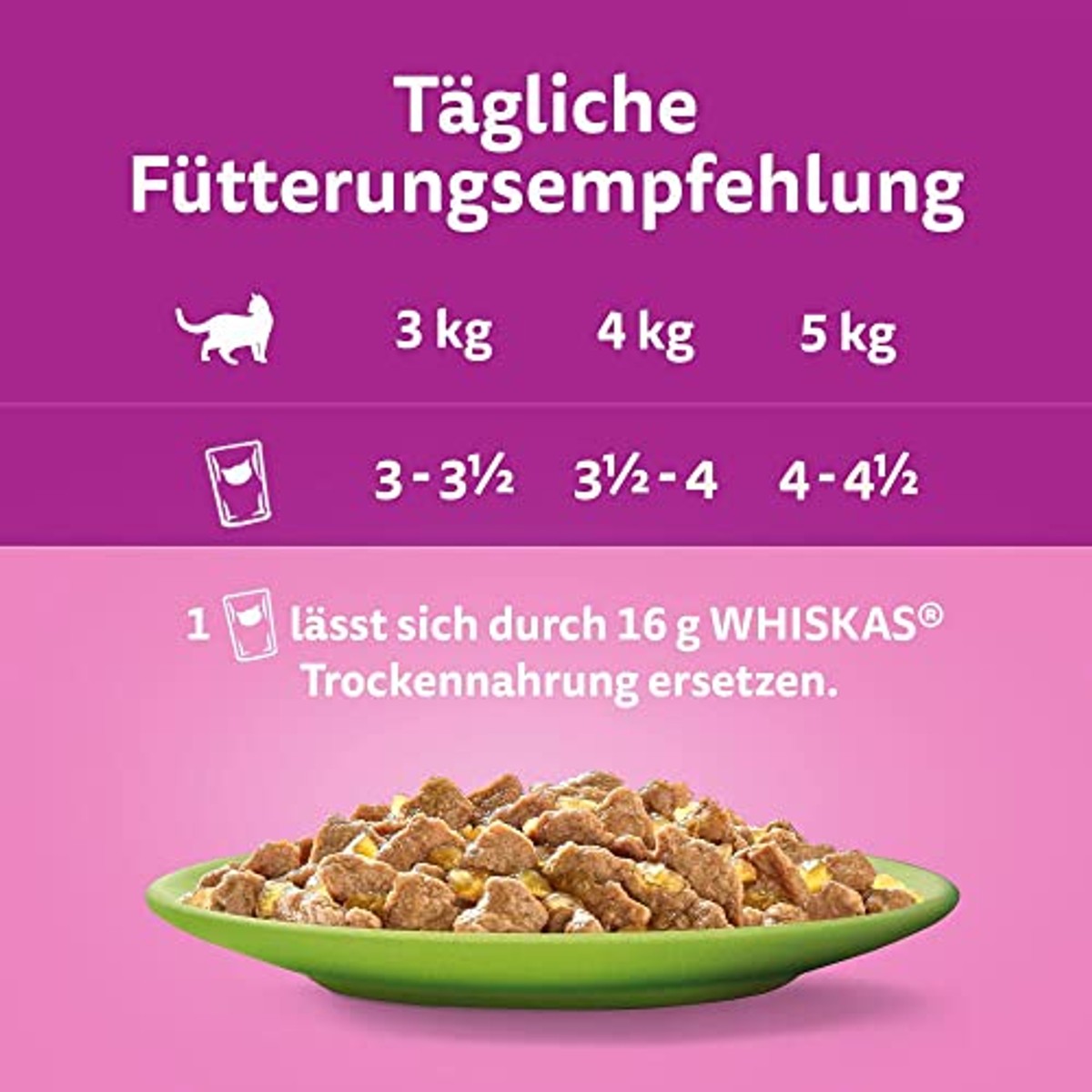 Whiskas Senior 7+ natvoer kattenvoer gemengde selectie 84 x 85 g - 3-pack