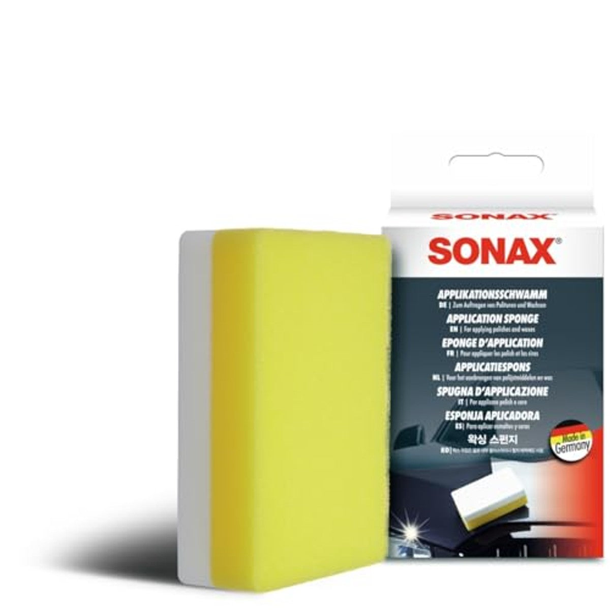 SONAX gebruiksspons 1 stuks – SONAX