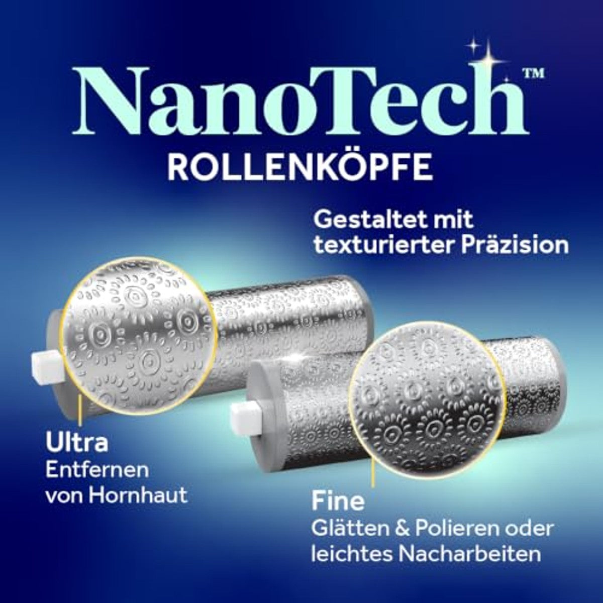 Dr. Scholl's Pedi Perfect Pro elektrische eeltverwijderaar 3 rolkoppen - 6-pack