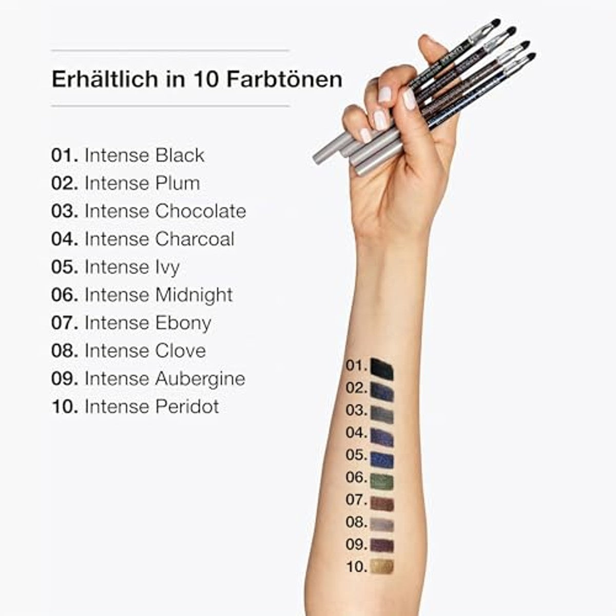 Huishoudvoordeel Clinique Quickliner For Eyes Intense 0,28 gr - 3 stuks