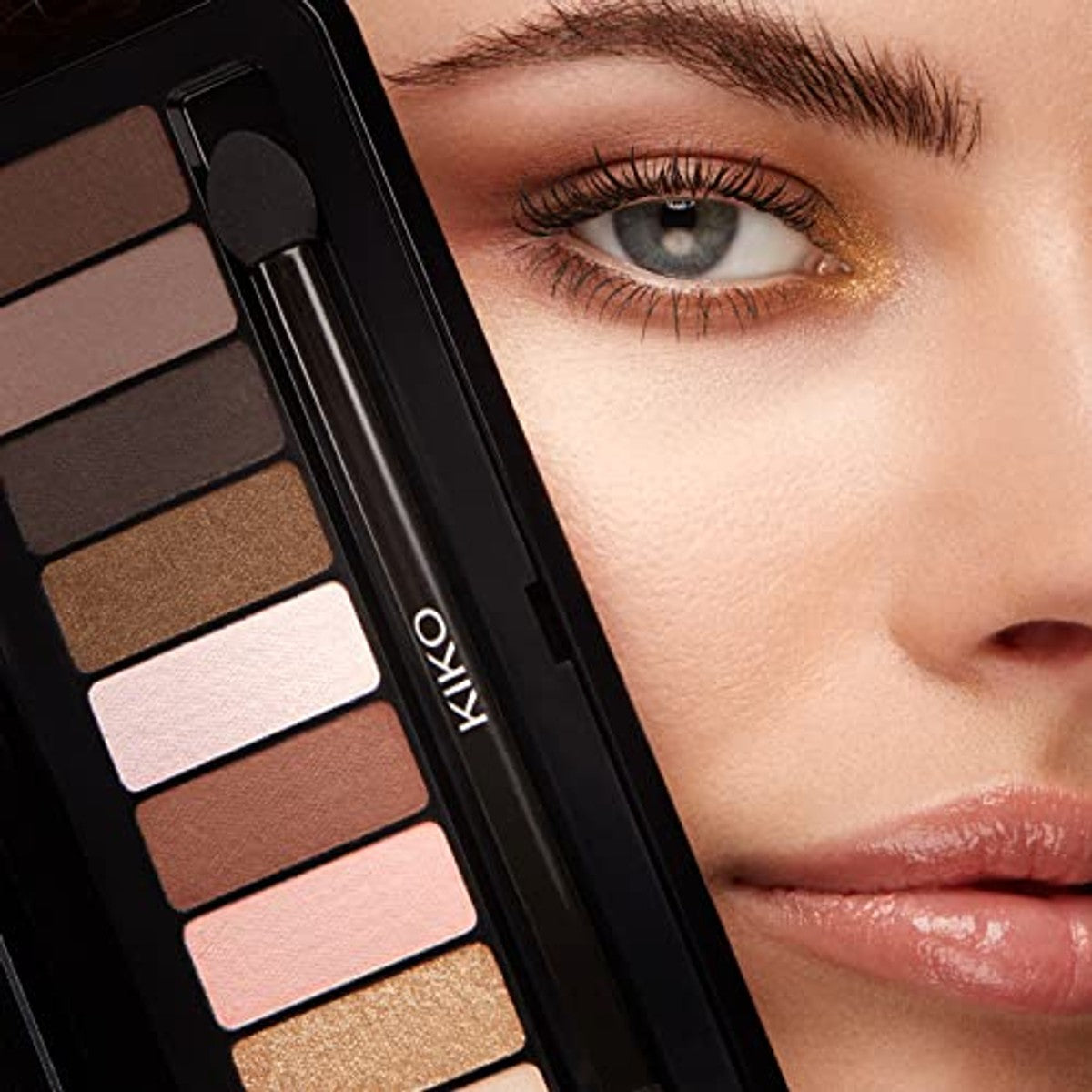 KIKO Milano Soft Nude oogschaduwpalet - kleur 02 warme tinten – Kiko Milano