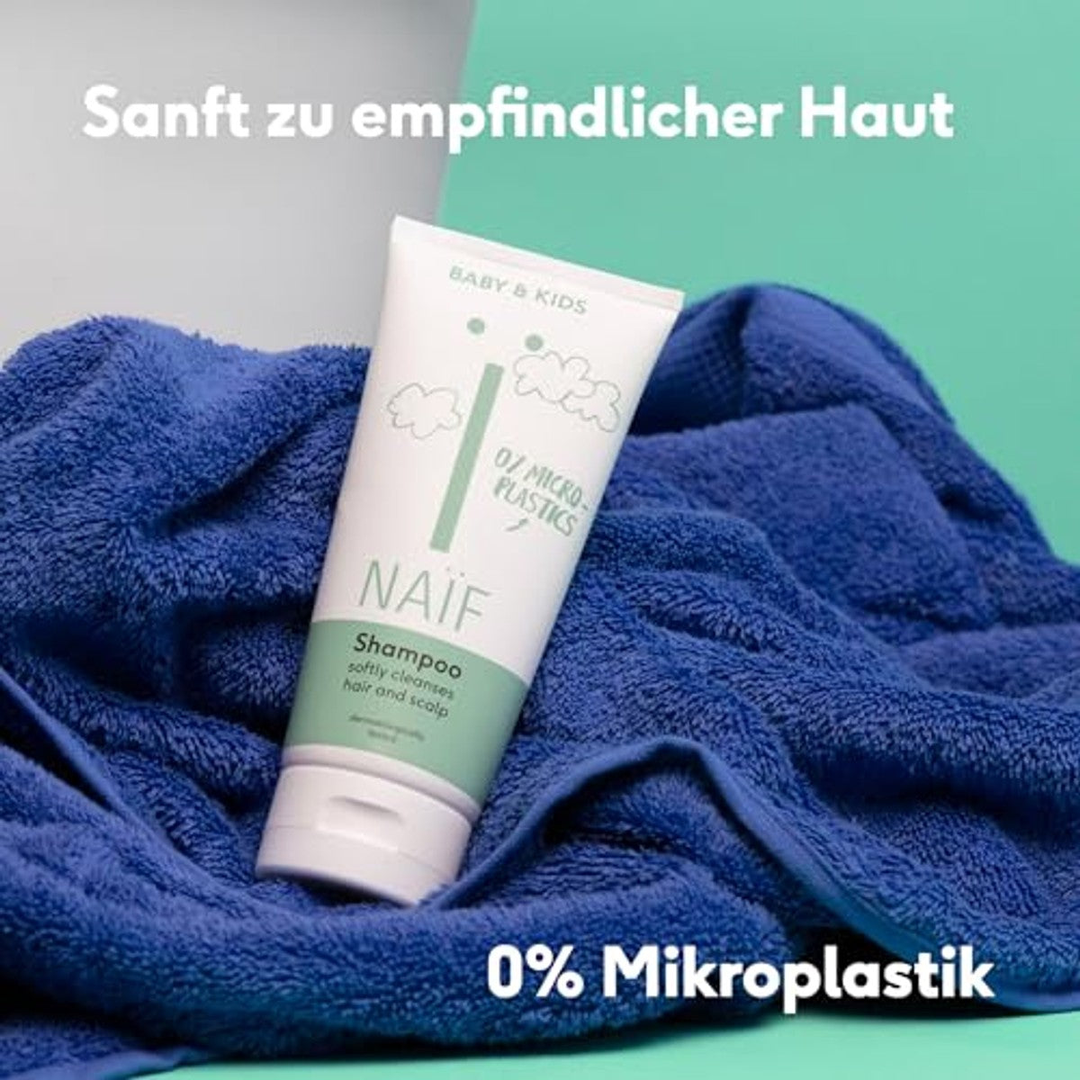 Naïf Verzorgende Shampoo Baby & Kind 3 x 500 ml - Voordeelverpakking