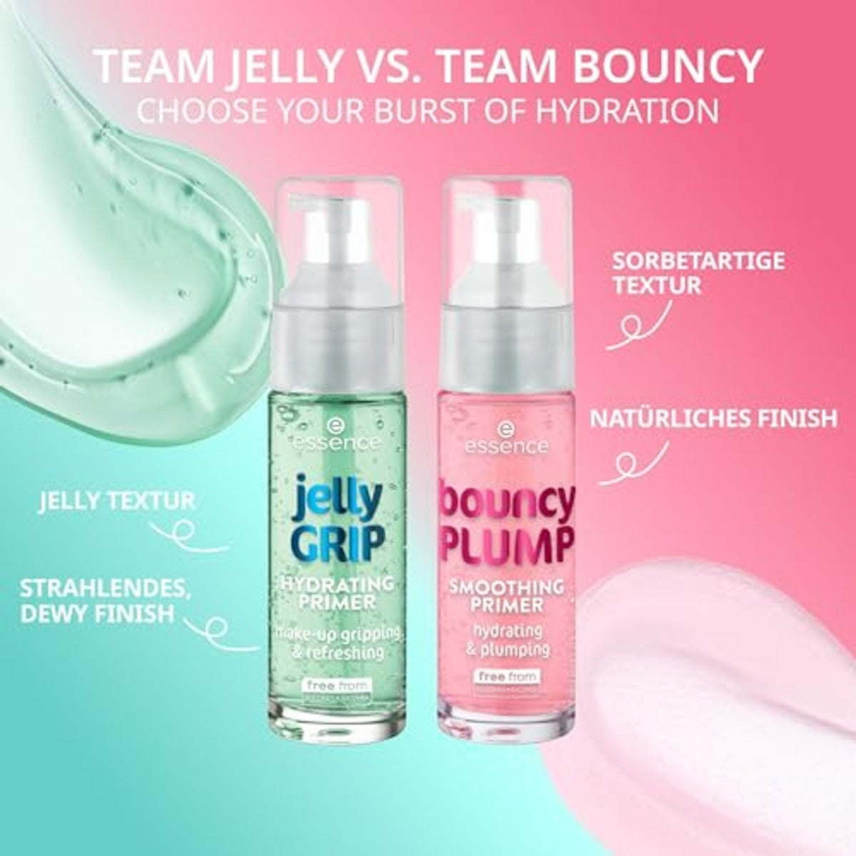 essence Bouncy Plump Smoothing Primer roze 30 ml - 6-pack