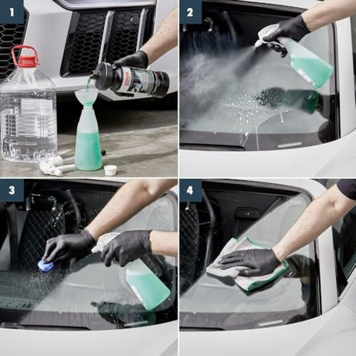 SONAX Profiline Glass Detailer concentraat 6 x 1 liter - Voordeelverpakking