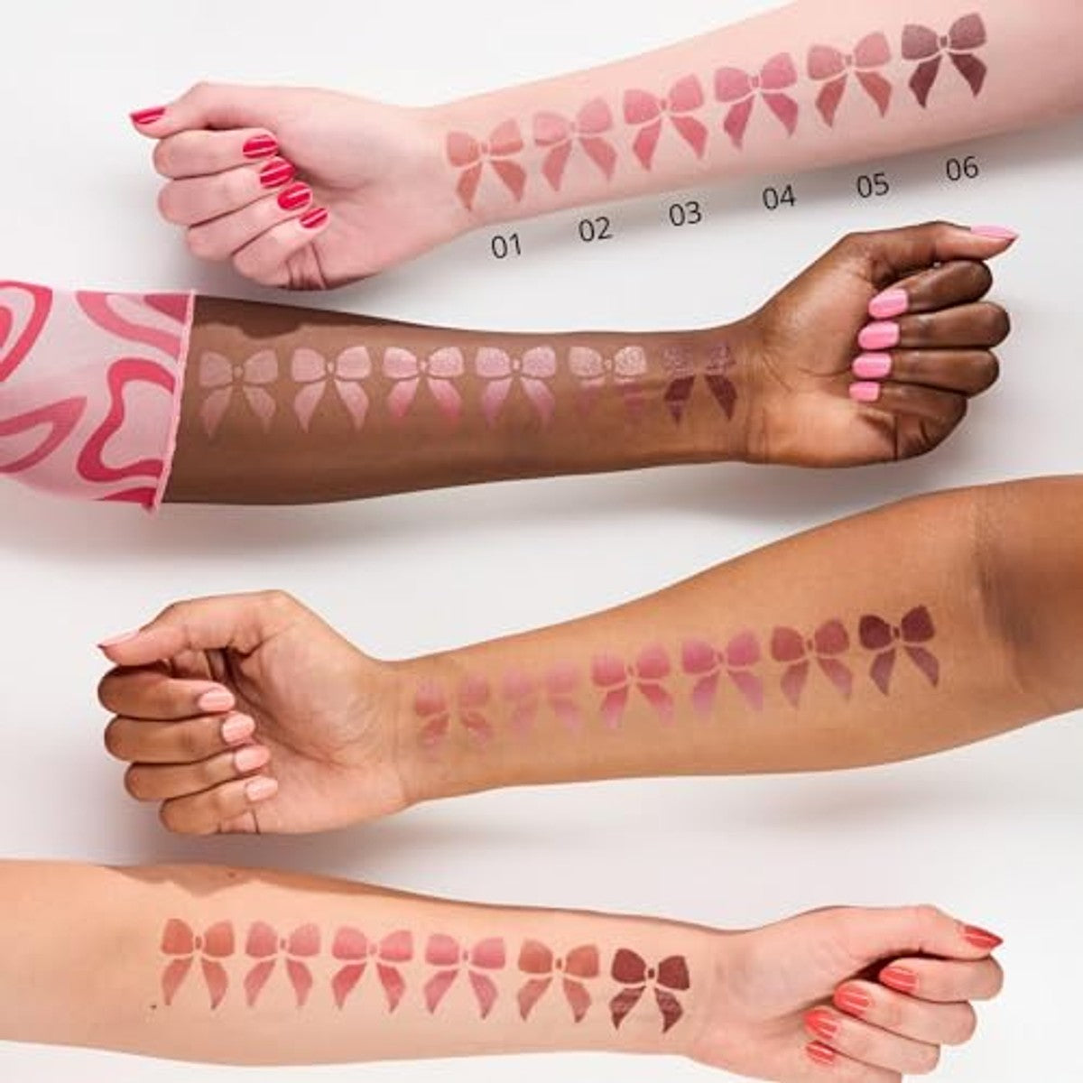 essence satin Glow Luminous Shine lippenstift nr. 02 roze 3,5 g - 6-pack – foto 5