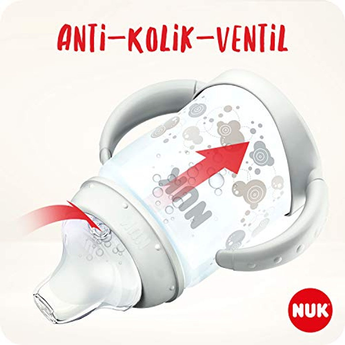 NUK First Choice Drinkbeker 6-18 maanden 3 x 150 ml - Voordeelverpakking