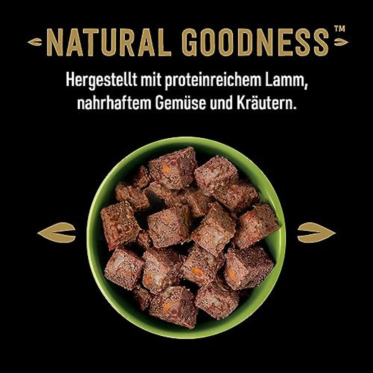 CESAR Premium hondenvoer in blikje, Natural Goodness, blik met lam, 6 x 400 g – Cesar