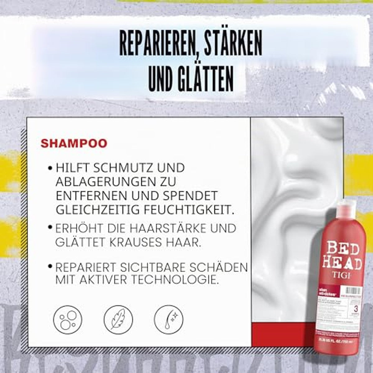 TIGI Bed Head Resurrection Conditioner 750 ml - 6-pack