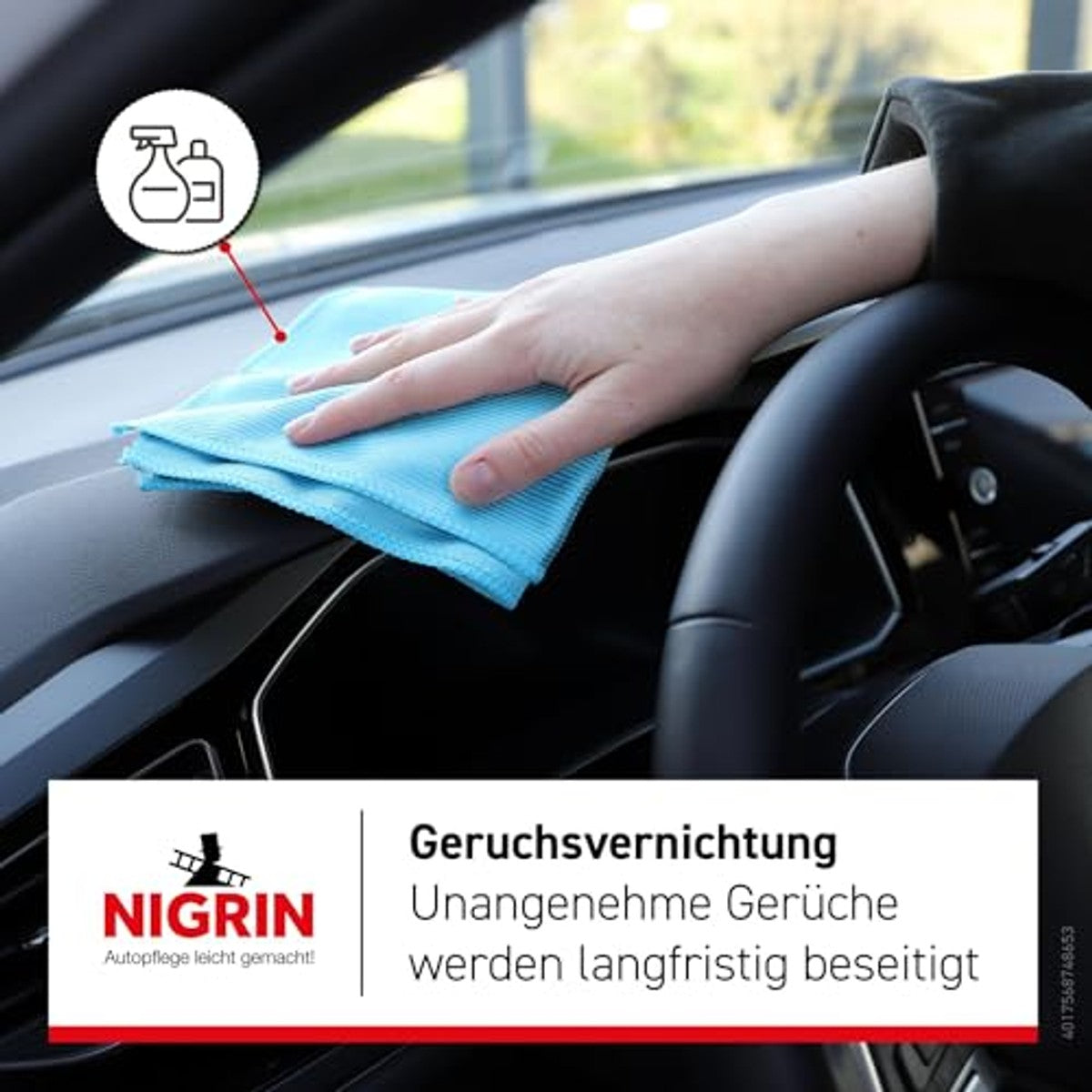 NIGRIN Performance Interieurreiniger 3 x 500 ml - Voordeelverpakking