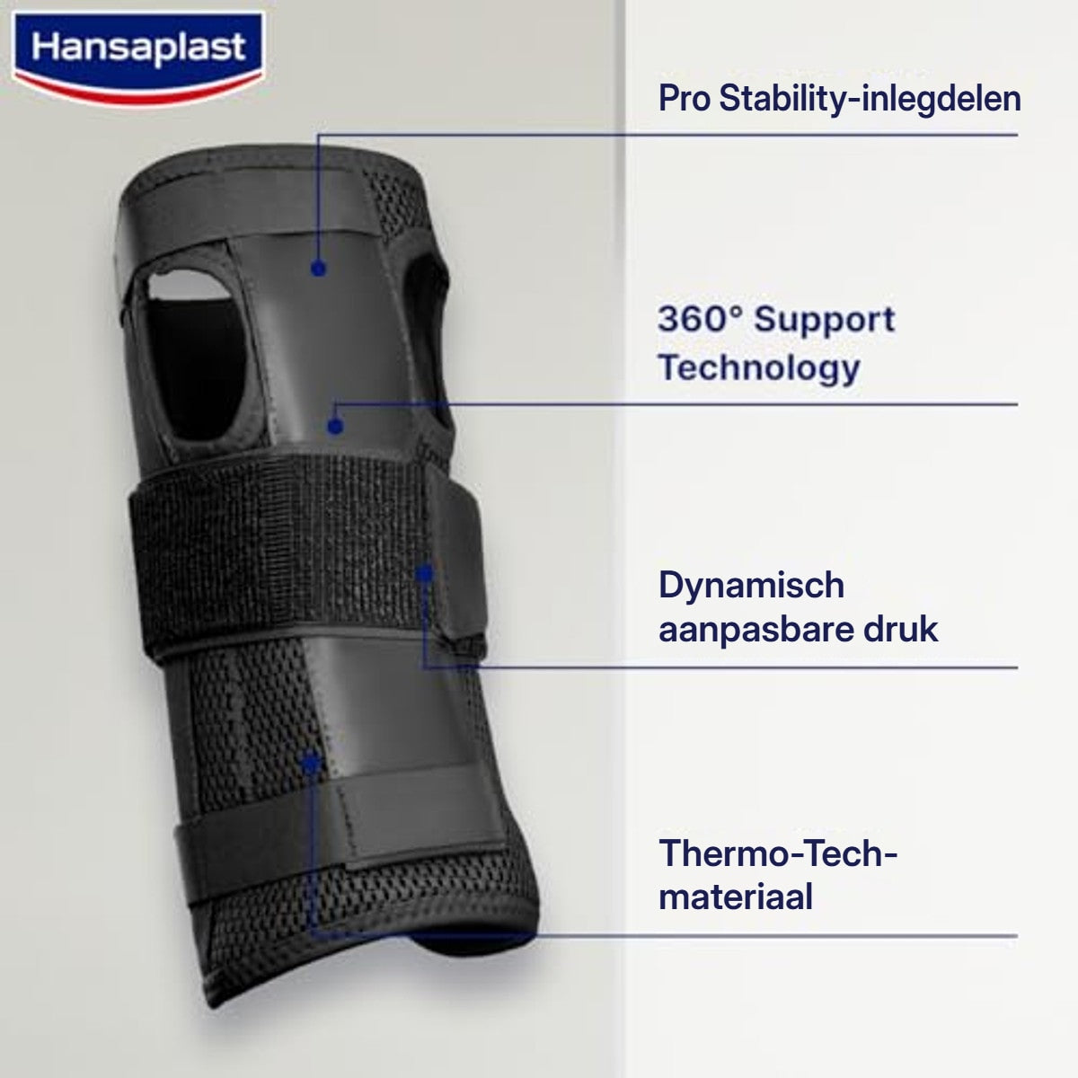 Hansaplast Beschermende stabiliserende polsband 1 x - 3-pack – foto 5