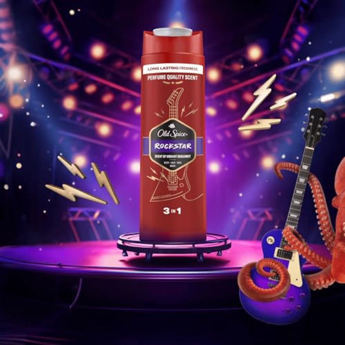 Old Spice Tomorrowland Special Edition 3-in-1 douchegel & shampoo 3 x 250 ml - Voordeelverpakking