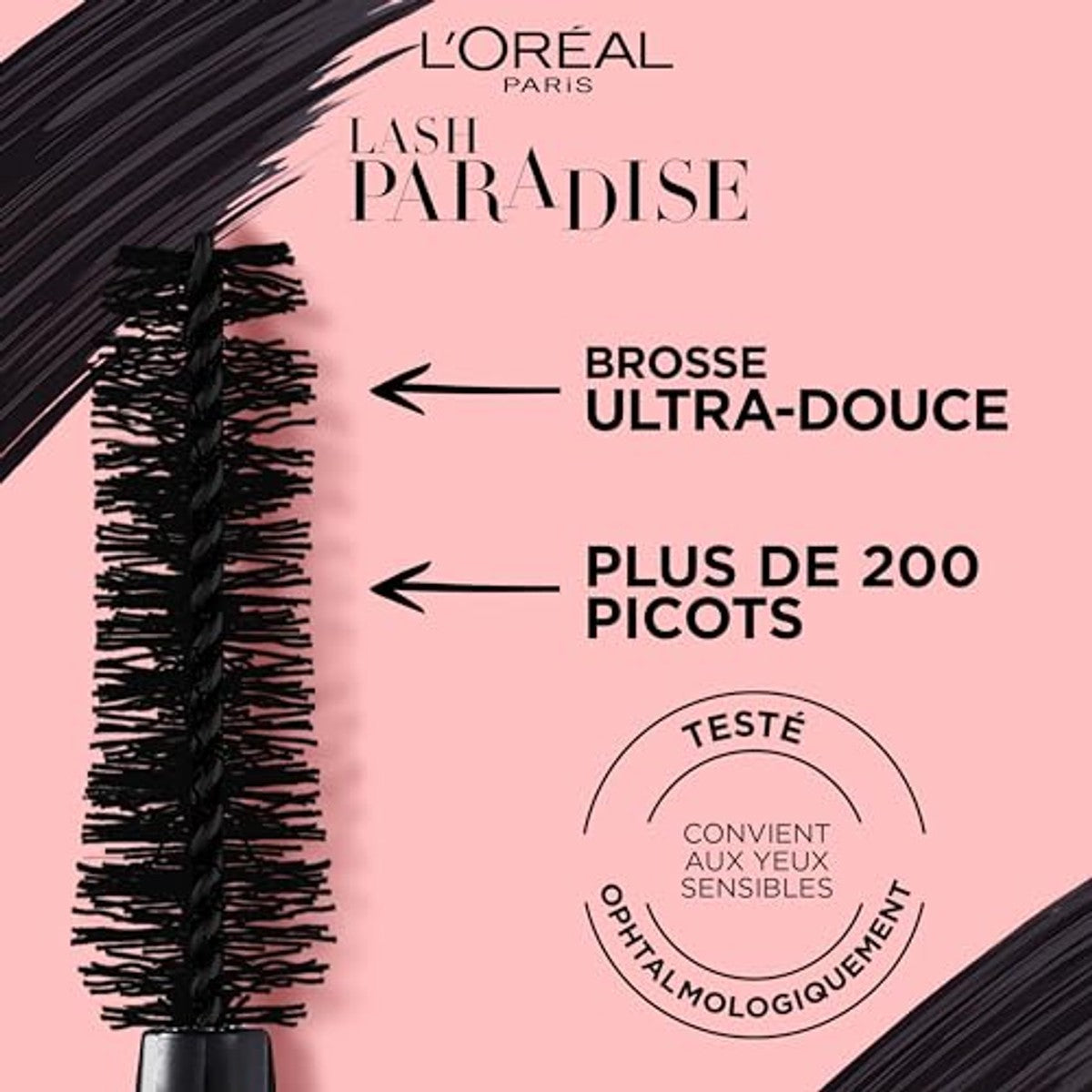 L'Oreal Paris Paradise Extatic Mascara Zwart 3 x 6,4 ml - Voordeelverpakking