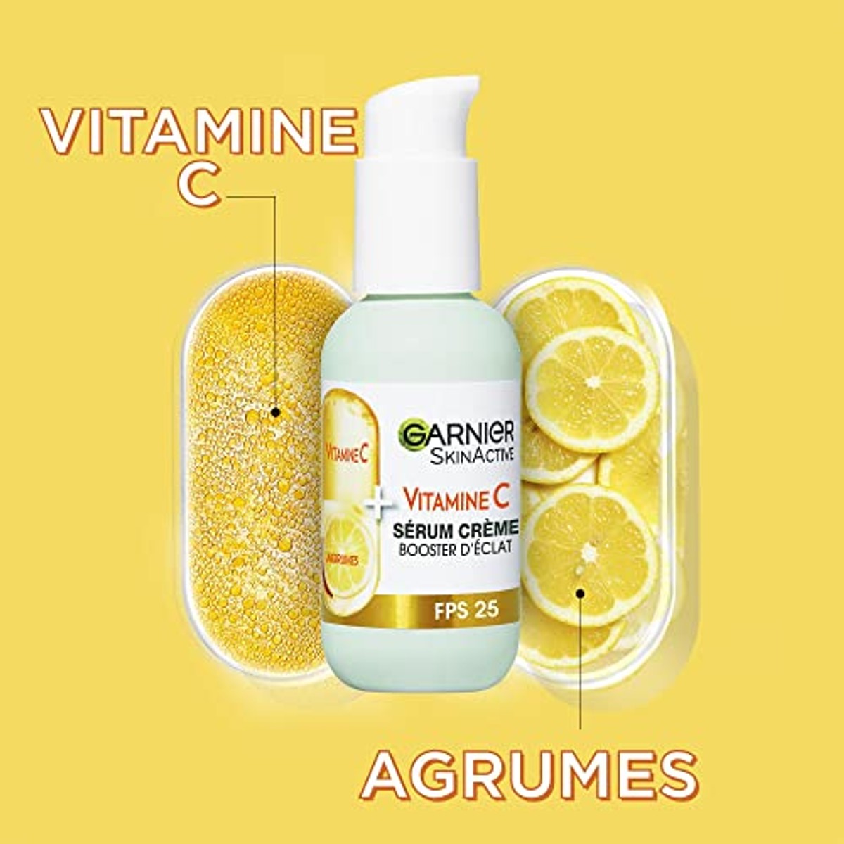 Garnier 2-in-1 Crèmeserum Vitamine C 6 x 50 ml - Voordeelverpakking