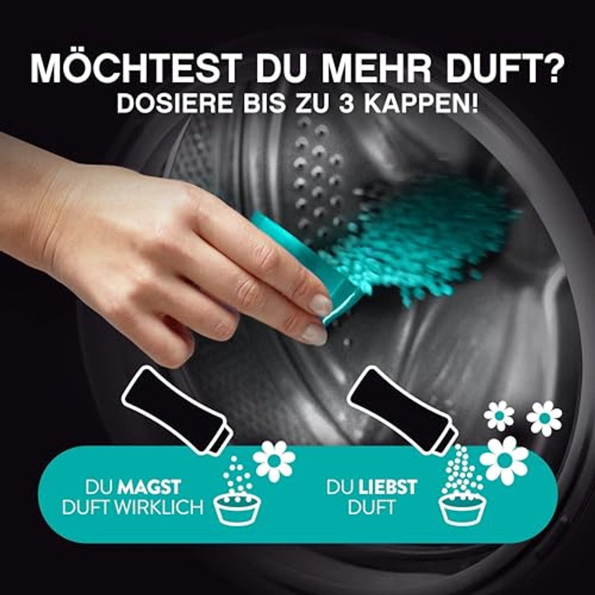 Lenor Unstoppables Fresh Wasparfum 3 x 495 g - Voordeelverpakking