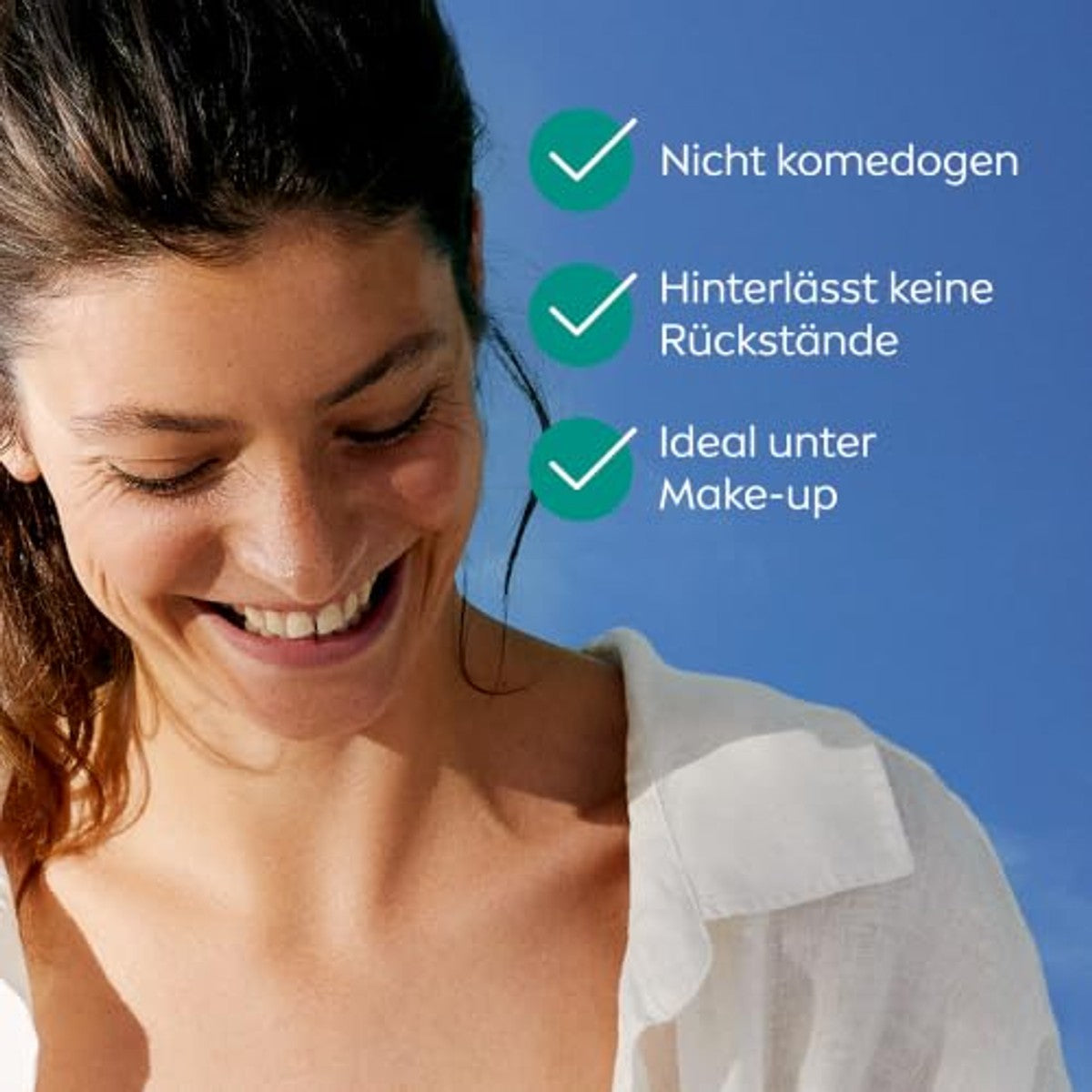 NIVEA Derma Skin Clear Daily UV-vloeistof SPF 50+ 6 x 40 ml - Voordeelverpakking