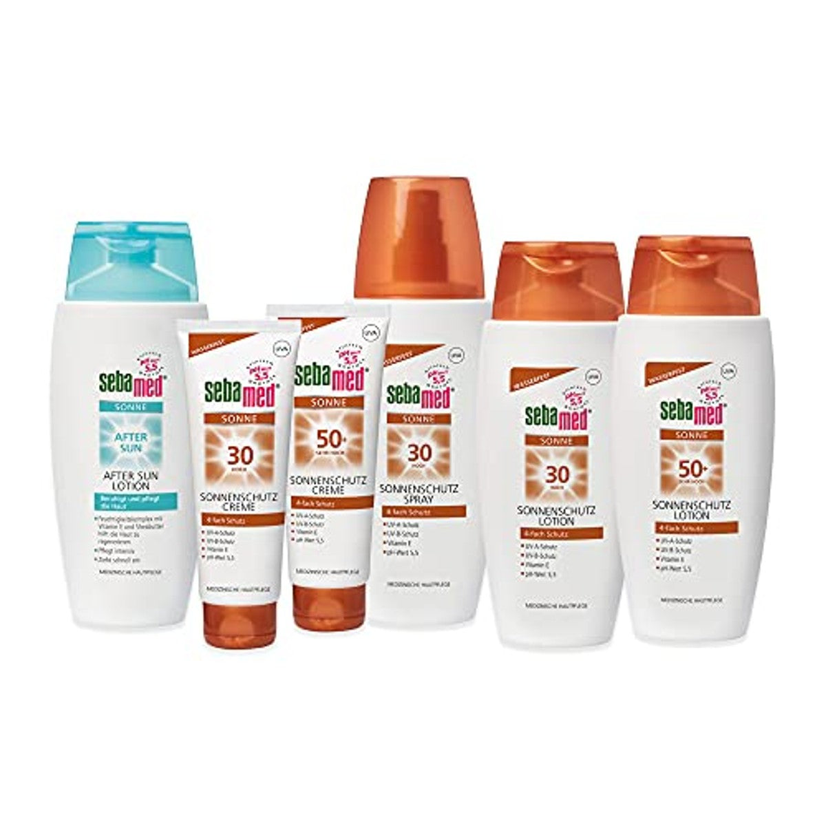 Sebamed Zonweringscrème SPF 50+ voor gezicht 3 x 75 ml - Voordeelverpakking