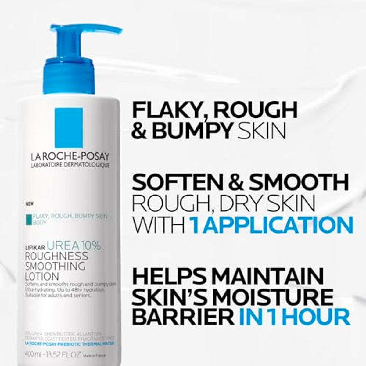 La Roche-Posay Lipikar Lait Urea 10% Bodylotion Droge Ruwe Huid 400 ml - 6-pack