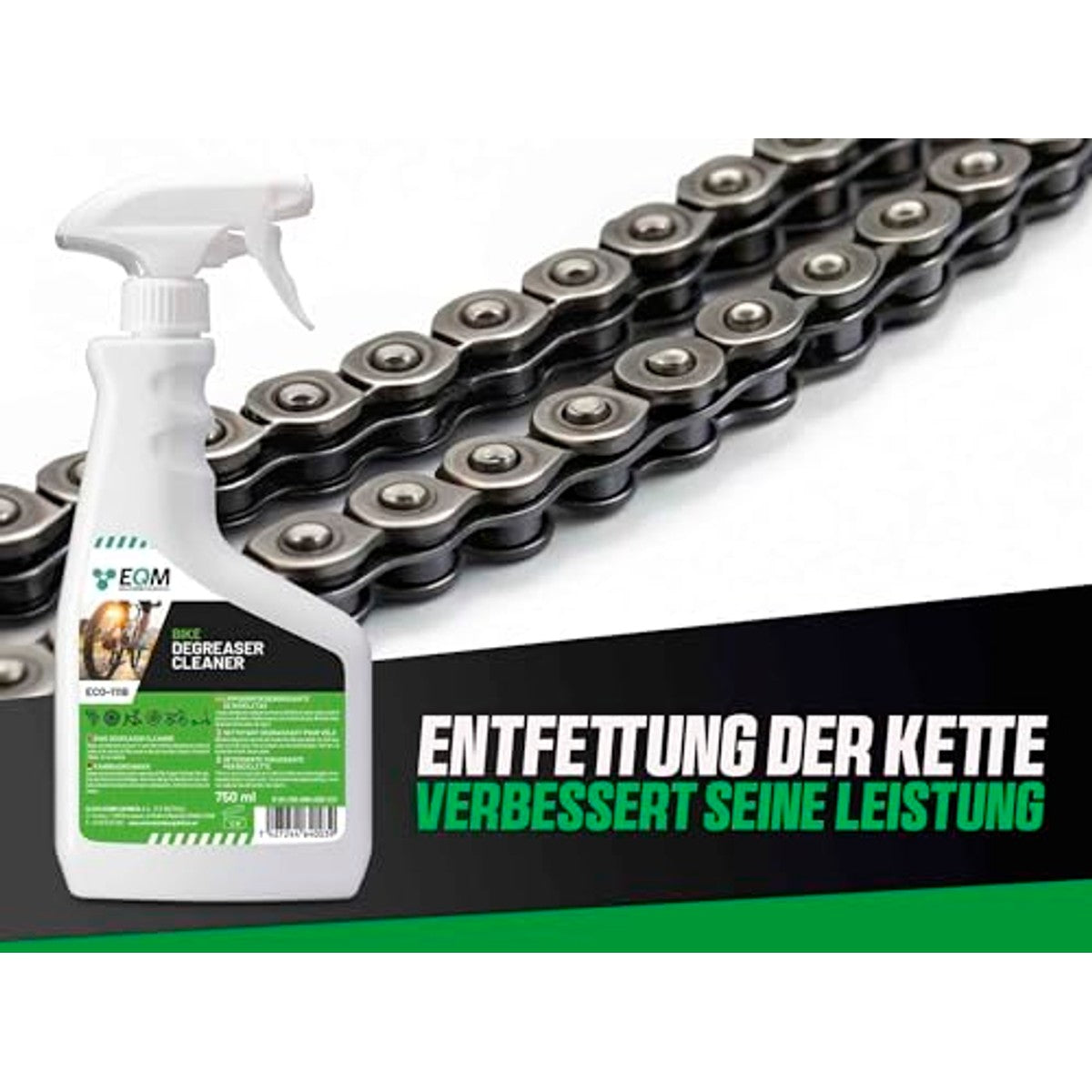 Chemical Ecosolutions EQM ECO-111B fietsreiniger 3 x 750 ml - Voordeelverpakking