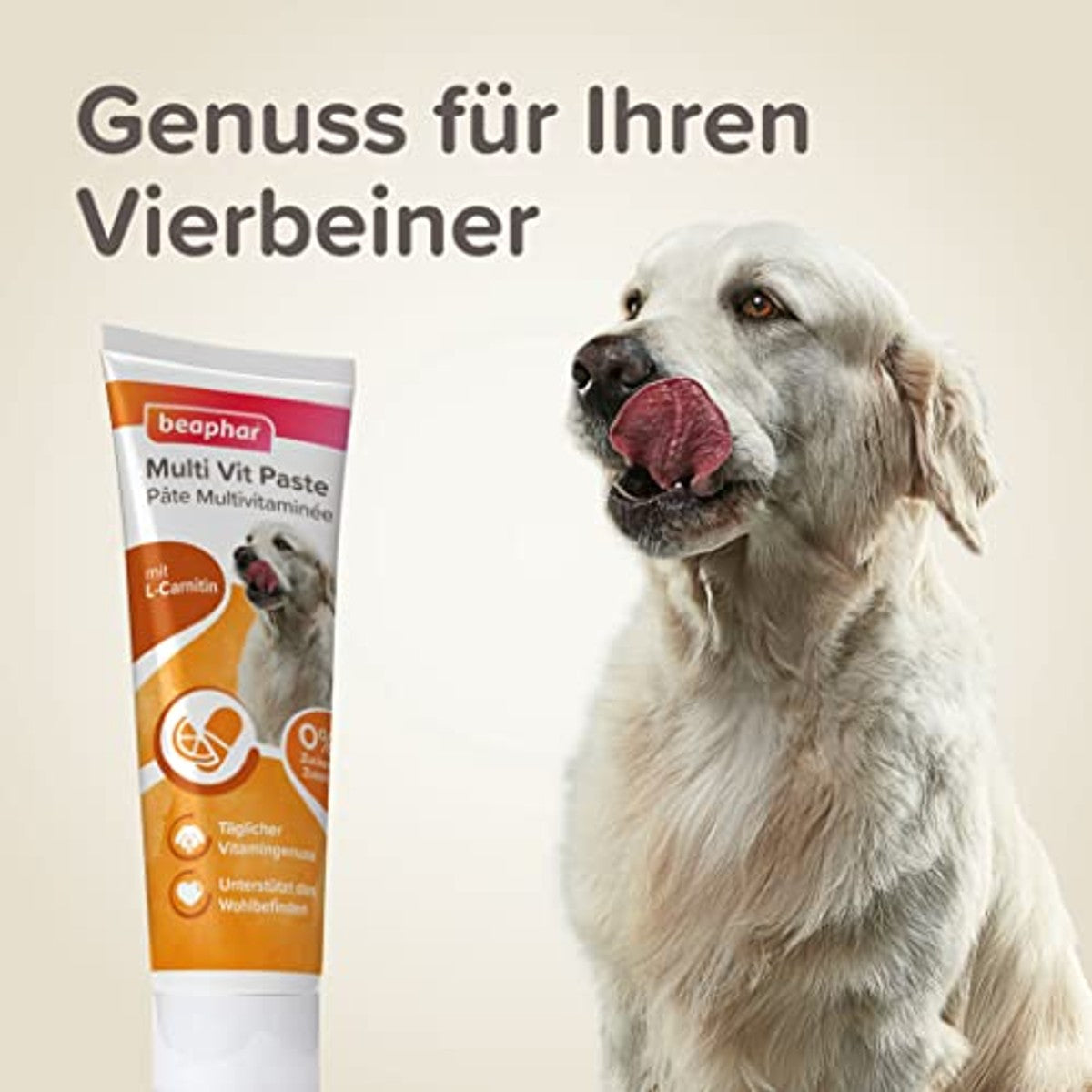 Beaphar Multi-vitamine-pasta hond, 100G – beaphar
