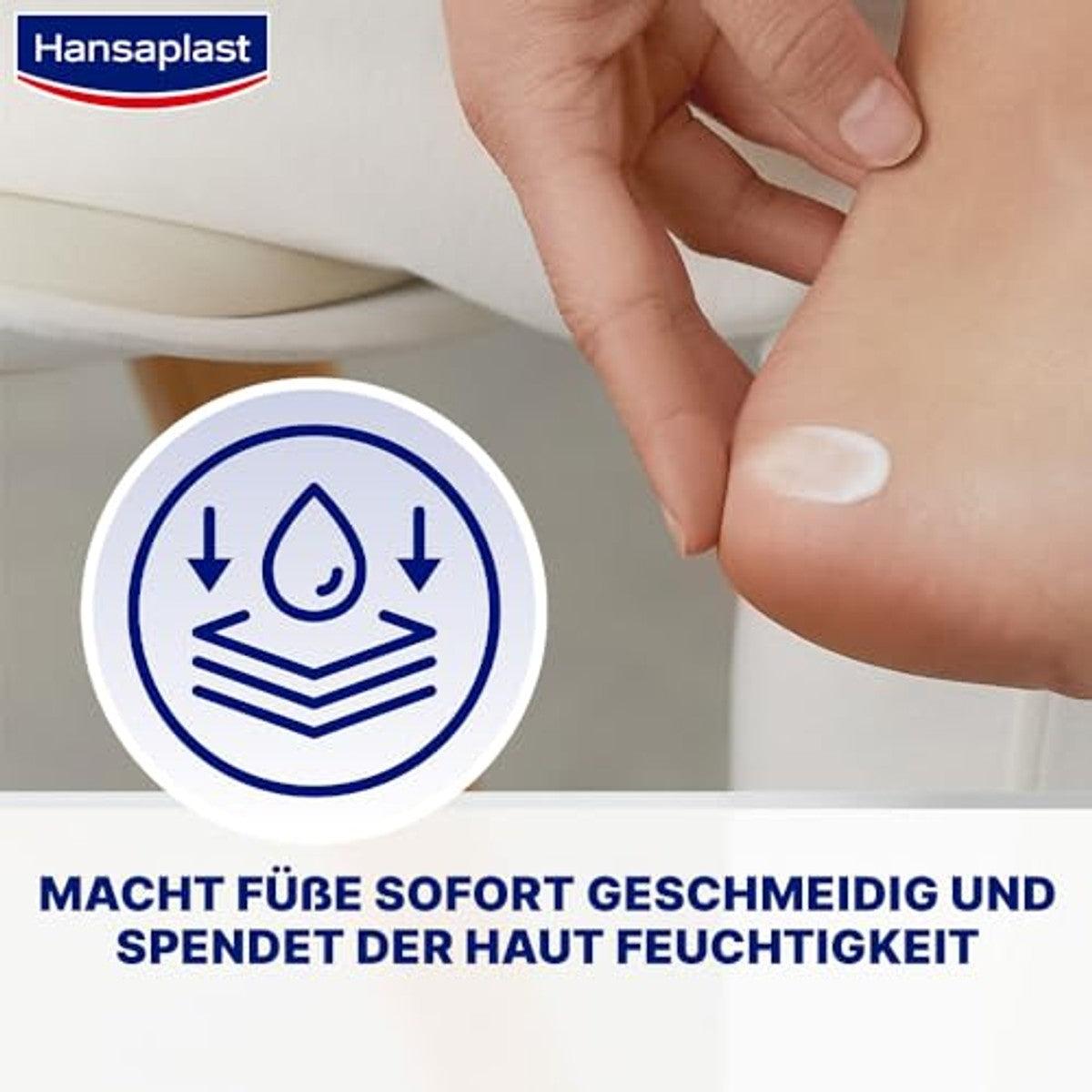 Hansaplast Regenererende voetcrème 6 x 100 ml - Voordeelverpakking