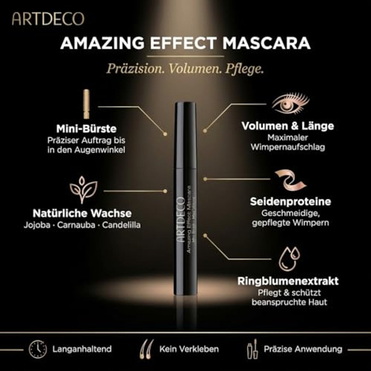 Artdeco Amazing Effect mascara volume en lengte 1 x 6 ml - 6-pack