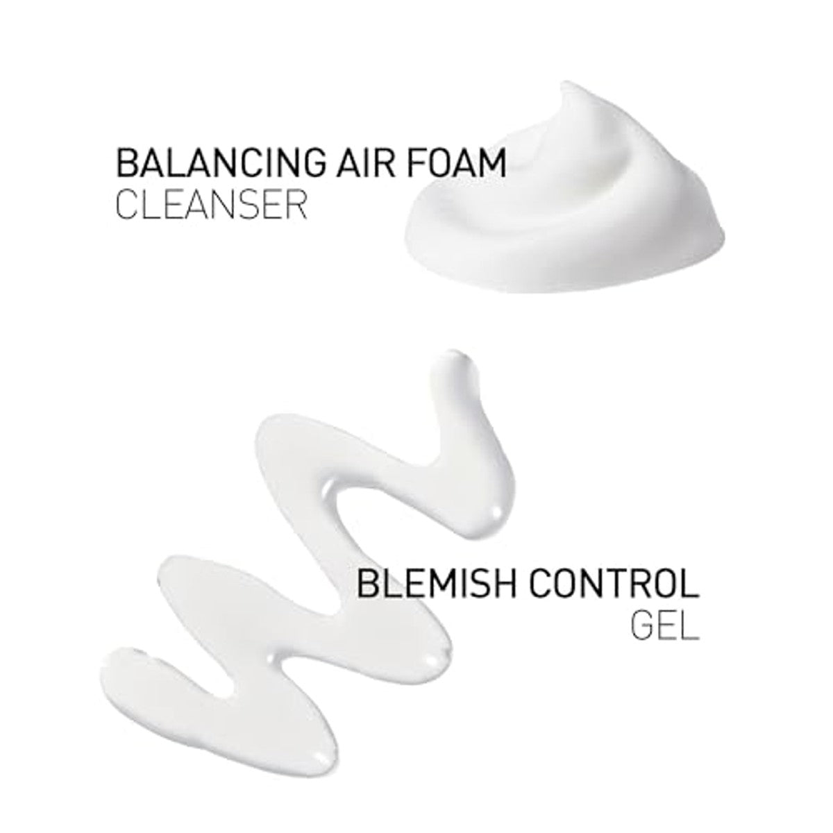 CeraVe Balancing Reinigingsmousse 148 ml & Blemish Control Gel 40 ml - 6-pack