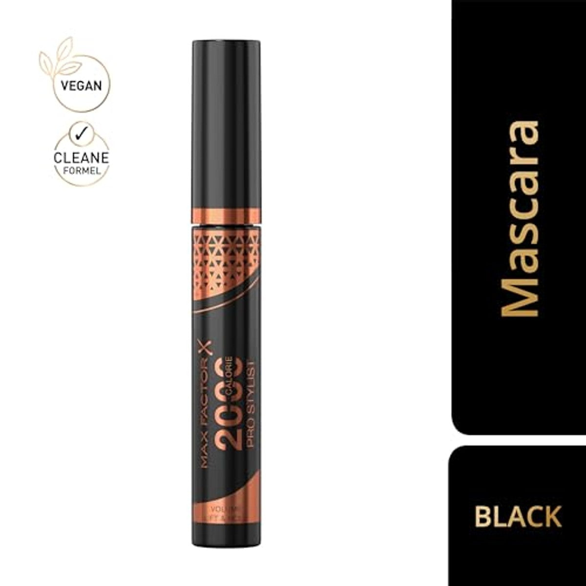 Max Factor 2000 Calorie Pro Stylist Mascara, Black, 9 ml – Max Factor