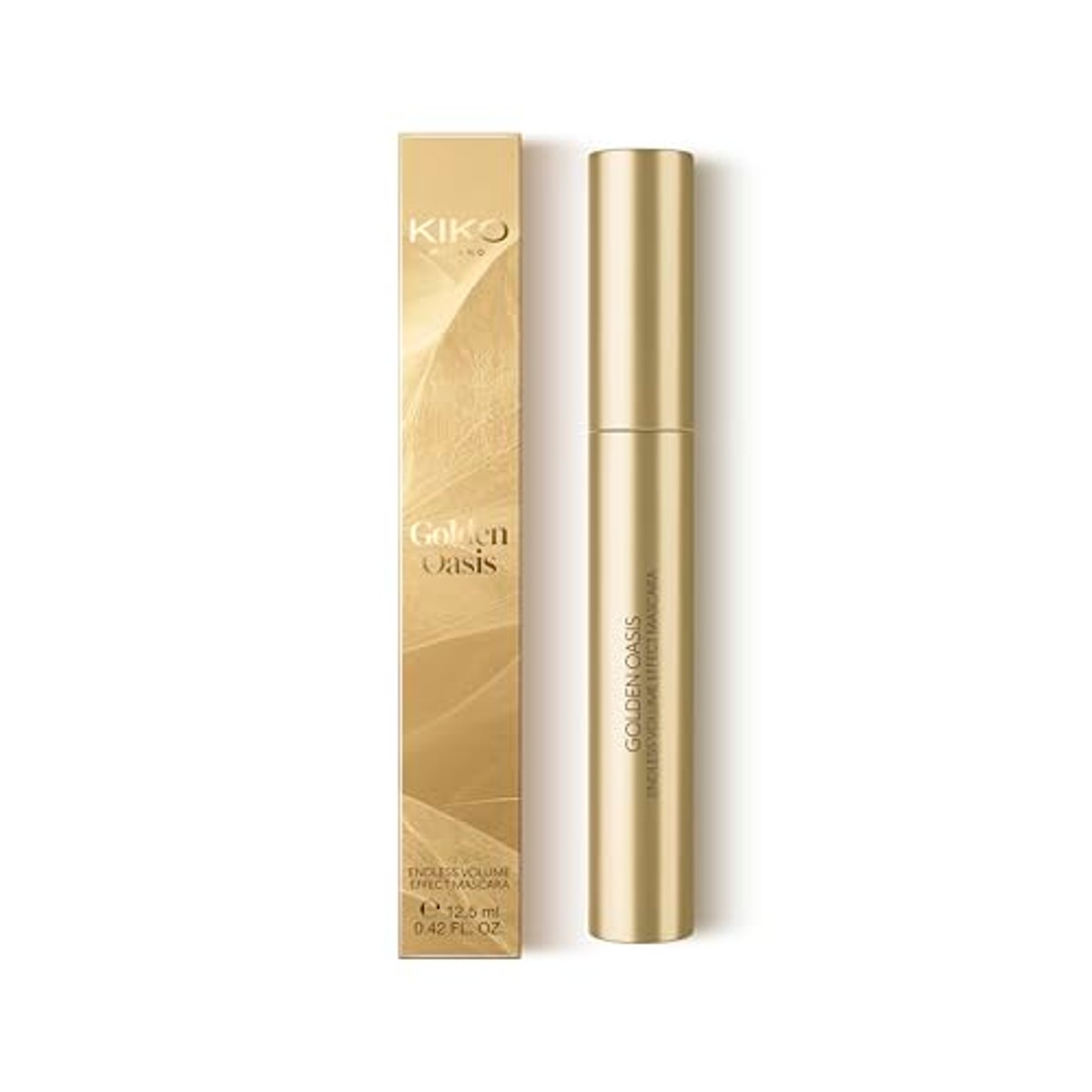 KIKO Milano Golden Oasis Endless Volume Effect Mascara Midnight Black, volume-mascara met panthenol – Kiko Milano